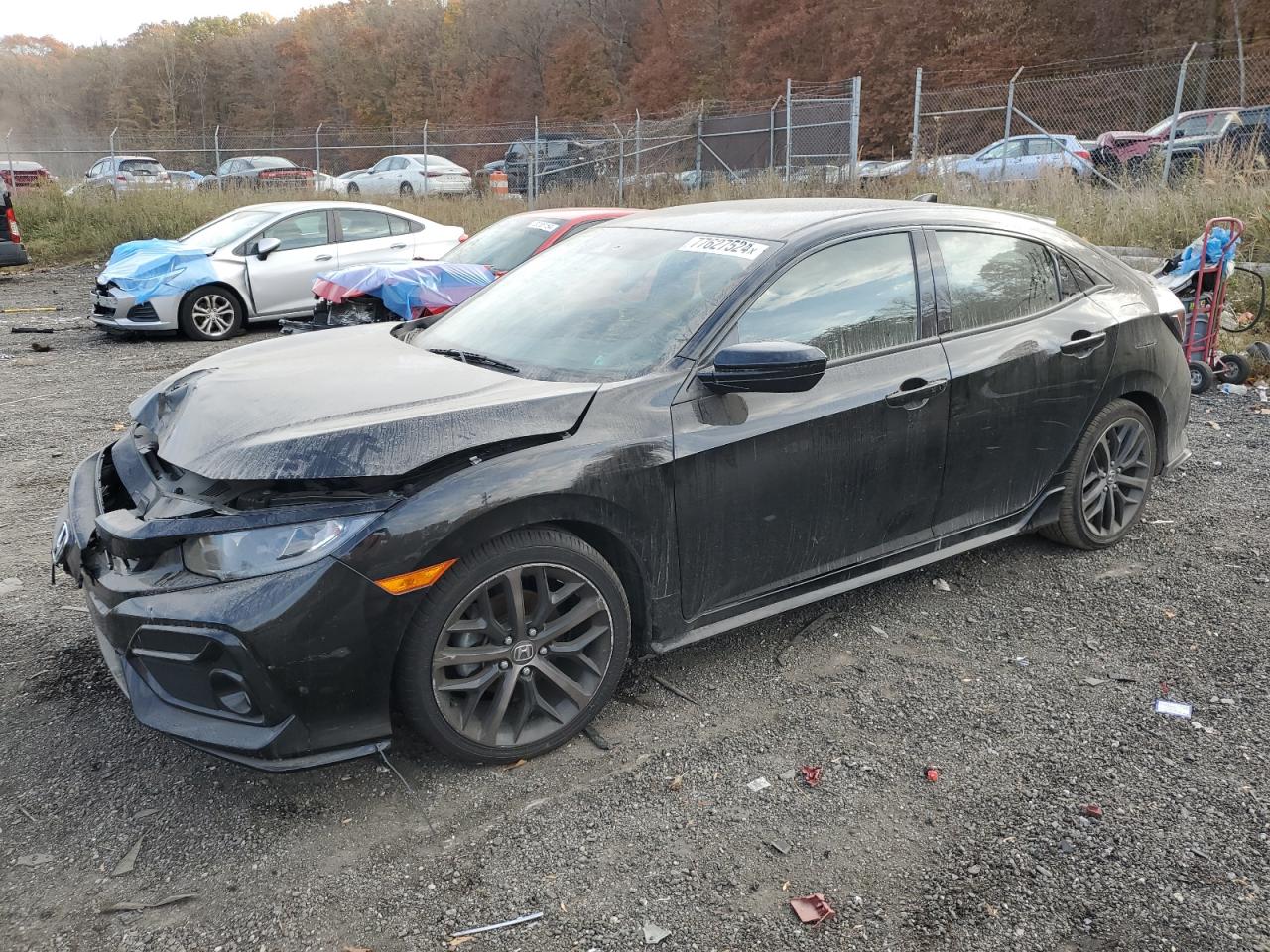 2021 Honda Civic VIN SHHFK7H45MU411789