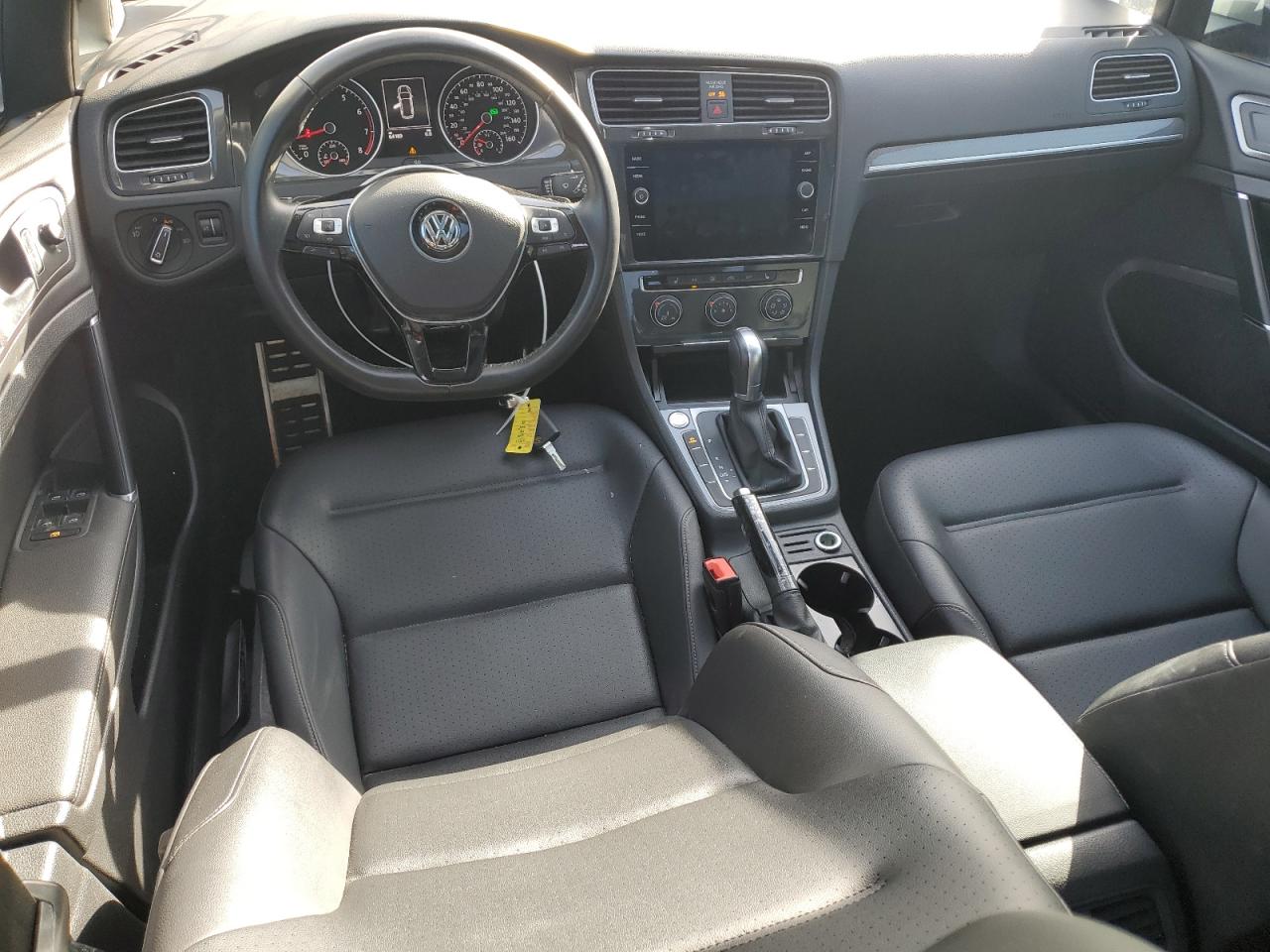 2019 Volkswagen Golf VIN 3VWH17AU4KM520001 Copart auction photo, front end damage thumbnail 8