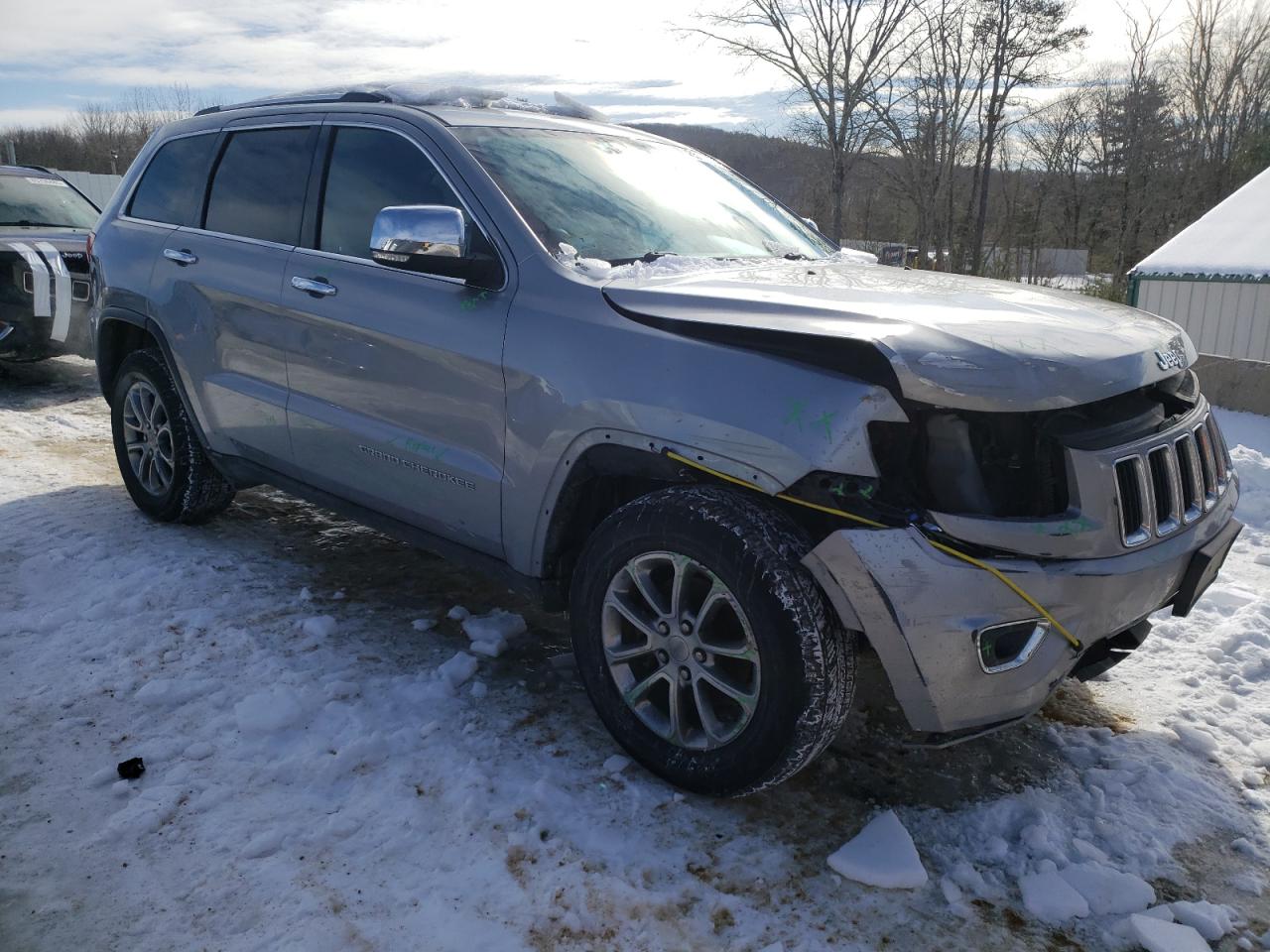 2015 Jeep Grand Cherokee VIN 1C4RJFBG8FC794478 Copart auction photo, front end / minor dent/scratches damage thumbnail 4