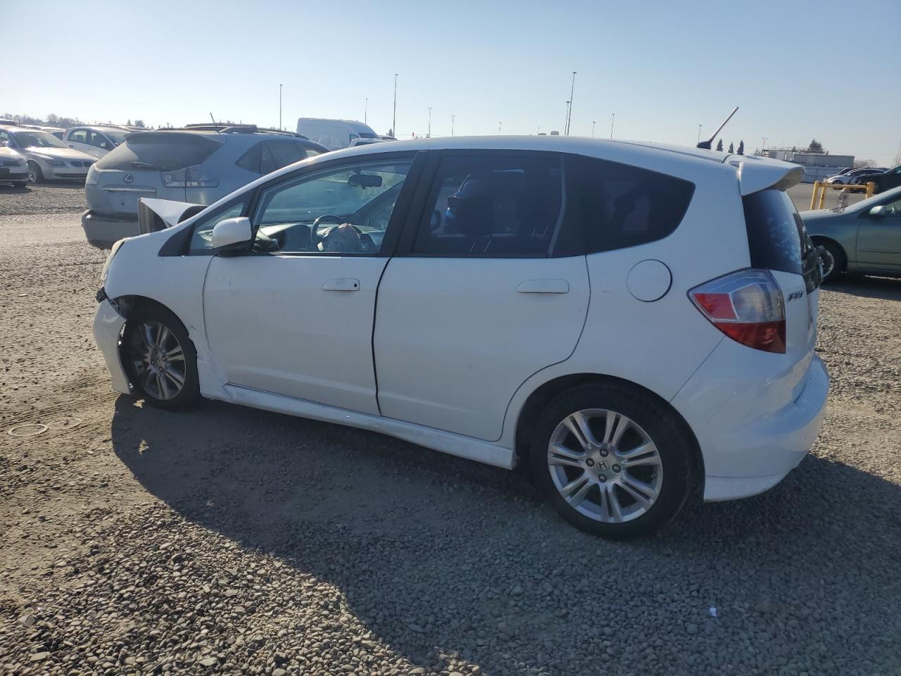 2009 Honda Fit VIN JHMGE88429S017047 Copart auction photo, front end / side damage thumbnail 2