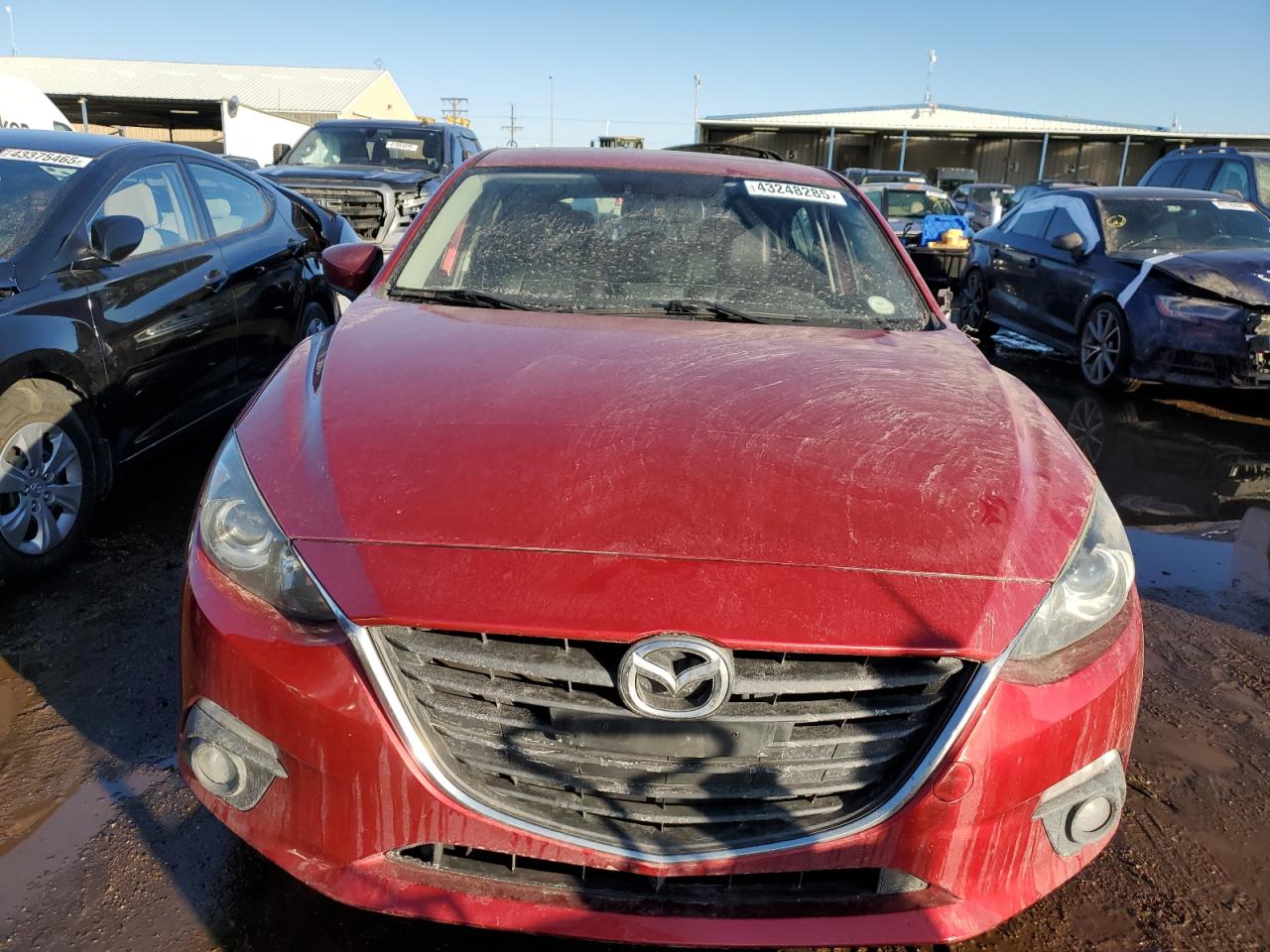 2016 Mazda 3 VIN 3MZBM1N70GM256989 Copart auction photo, side damage thumbnail 5