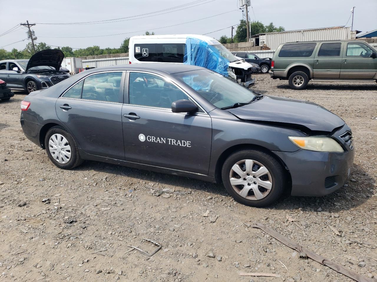 2010 Toyota Camry VIN 4T1BF3EK1AU046767 Copart auction photo, front end / side damage thumbnail 4