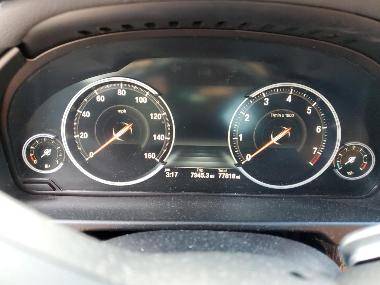2018 BMW X6 VIN 5UXKU2C50J0Z62430 Copart auction photo, front end / rear end damage thumbnail 9