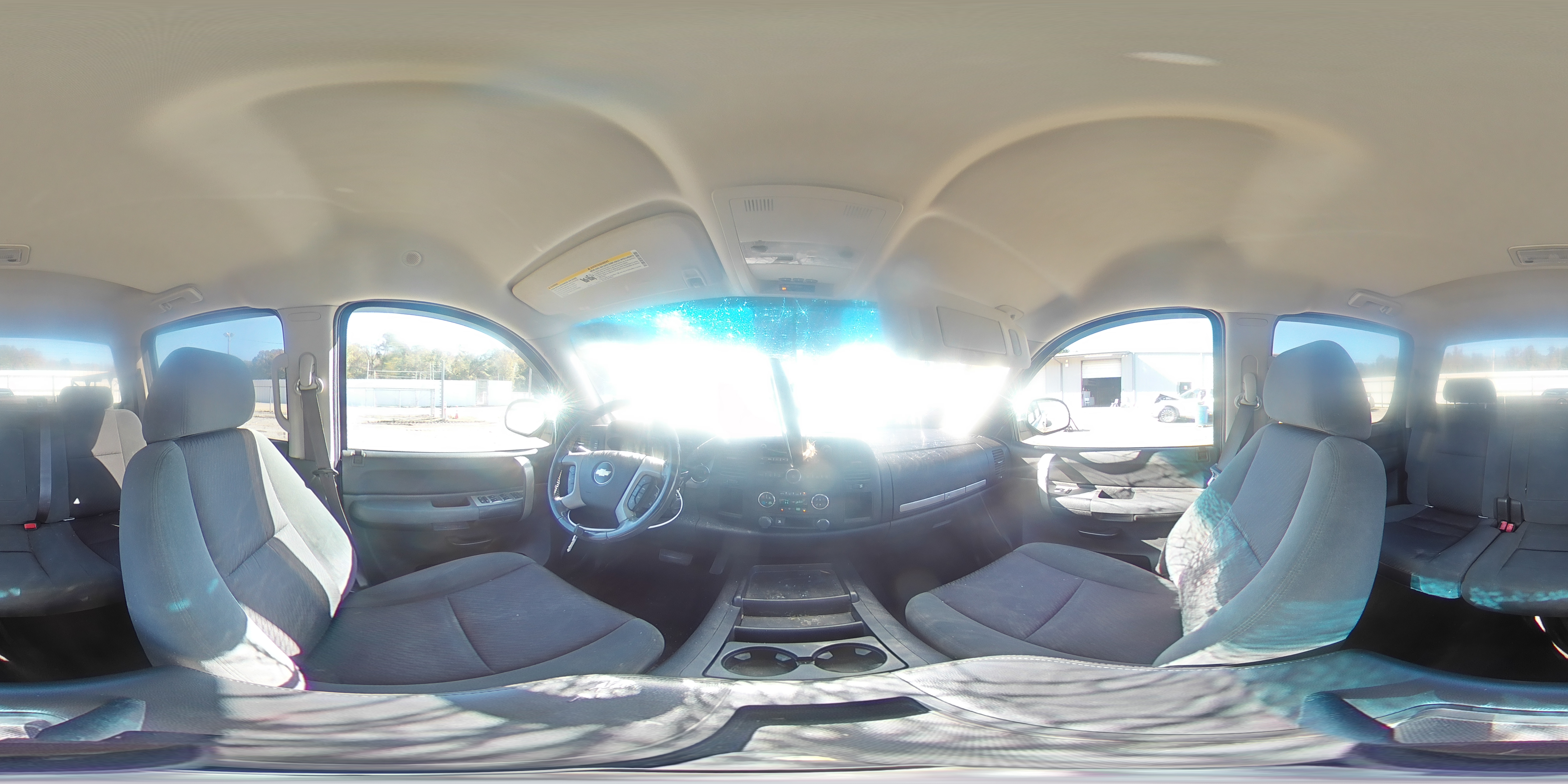 2009 Chevrolet Silverado VIN 3GCEC23049G188843 Copart auction photo, top/roof damage thumbnail 13