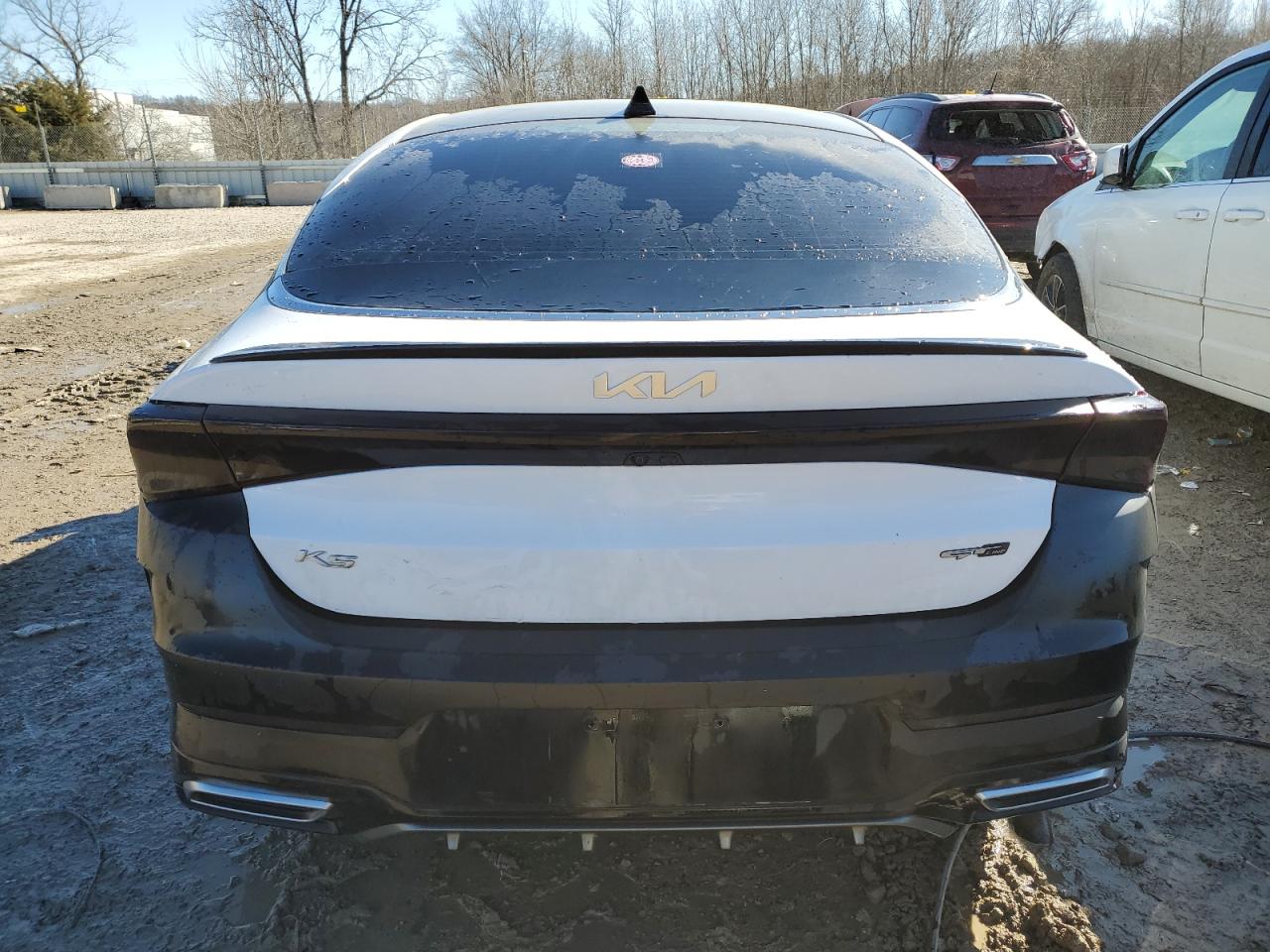 2022 KIA K5 VIN 5XXG64J29NG111186 Copart auction photo, front end / top/roof damage thumbnail 6