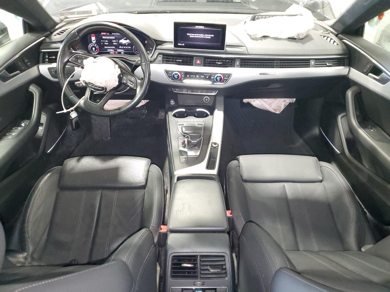 2018 Audi A5 VIN WAUENCF51JA006863 Copart auction photo, front end / top/roof damage thumbnail 8