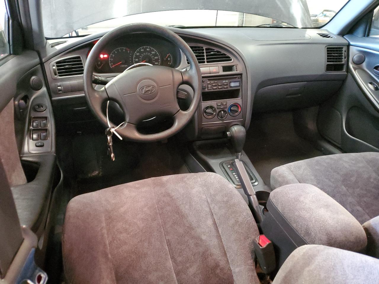2002 Hyundai Elantra VIN KMHDN45D92U245697 Copart auction photo, front end damage thumbnail 8