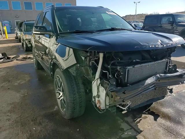 2017 Ford Explorer VIN 1FM5K8GTXHGD54623 Copart auction photo, front end / rear end damage thumbnail 15