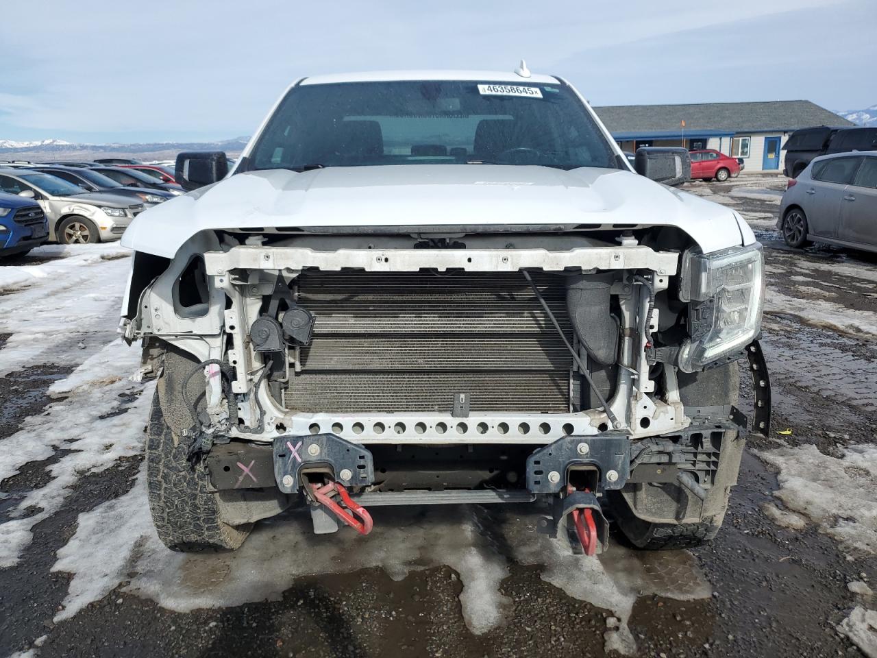 2021 GMC Sierra VIN 3GTP9EED5MG386932 Copart auction photo, front end / rear end damage thumbnail 5