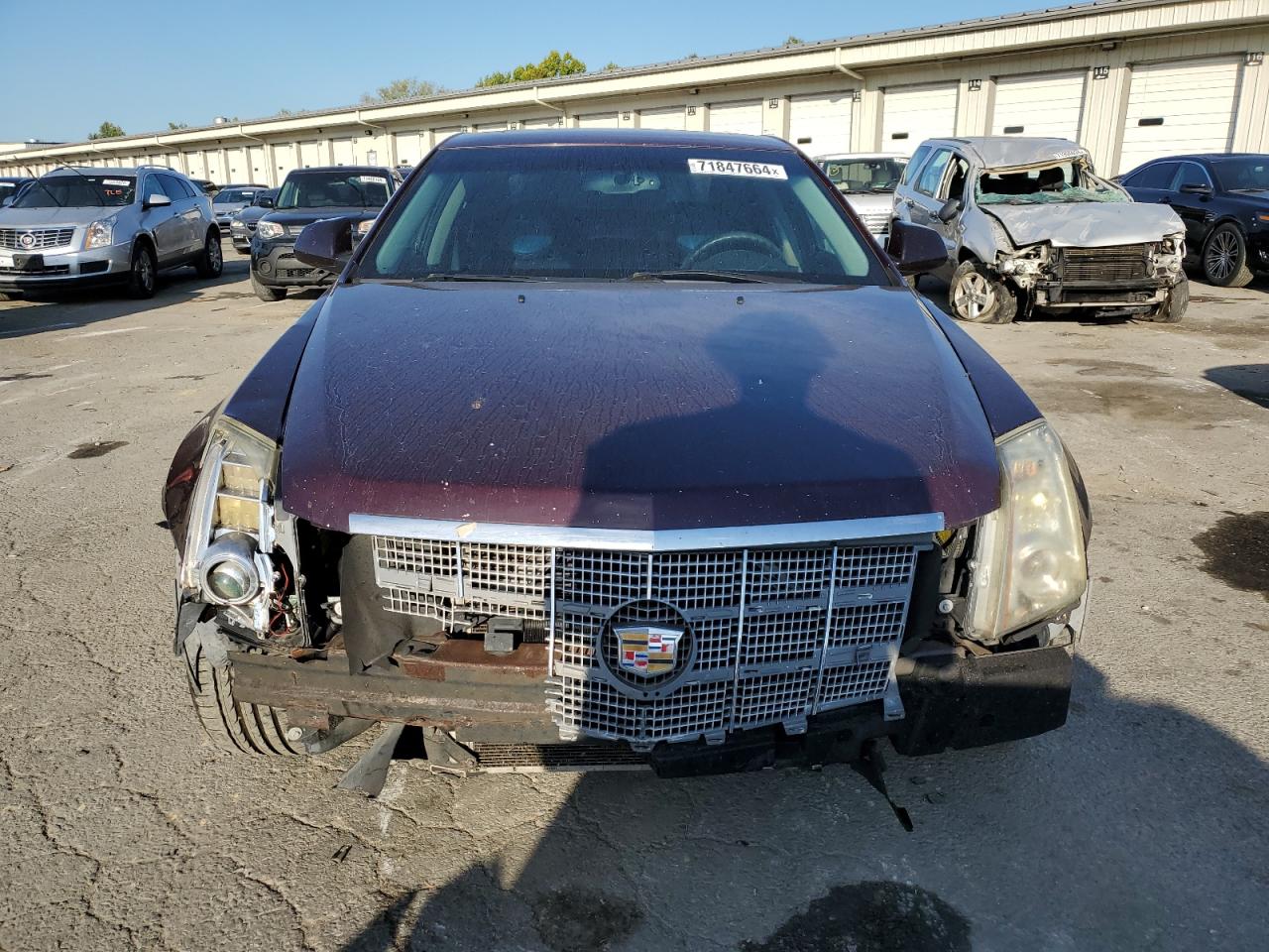 2010 Cadillac CTS VIN 1G6DJ5EG5A0129860 Copart auction photo, front end damage thumbnail 5