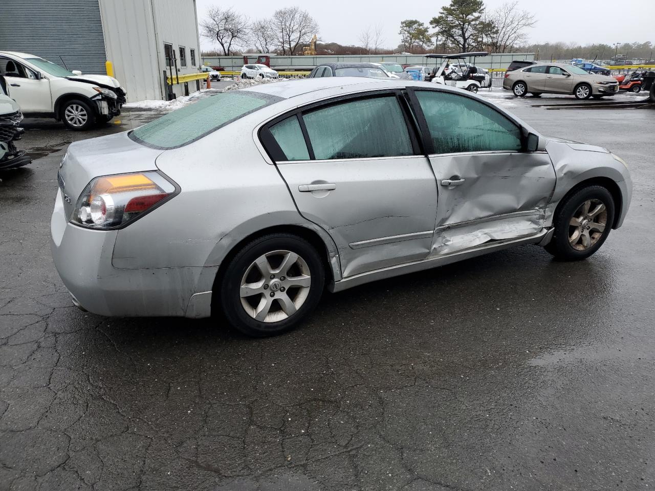 2009 Nissan Altima VIN 1N4AL21E09N412491 Copart auction photo, side / front end damage thumbnail 3