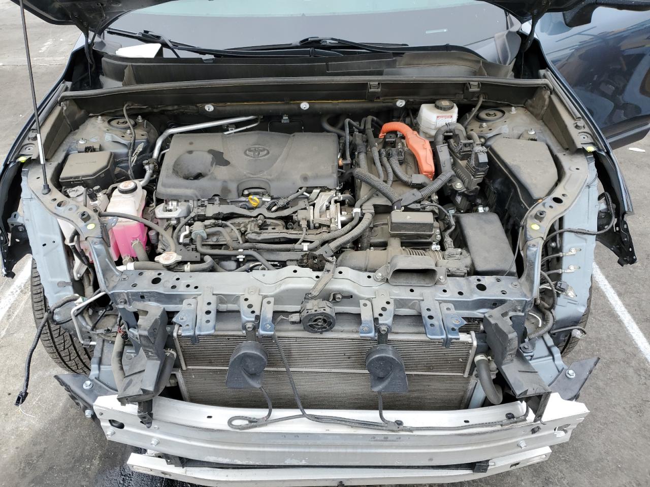 2021 Toyota Venza VIN JTEAAAAH3MJ044761 Copart auction photo, front end damage thumbnail 12