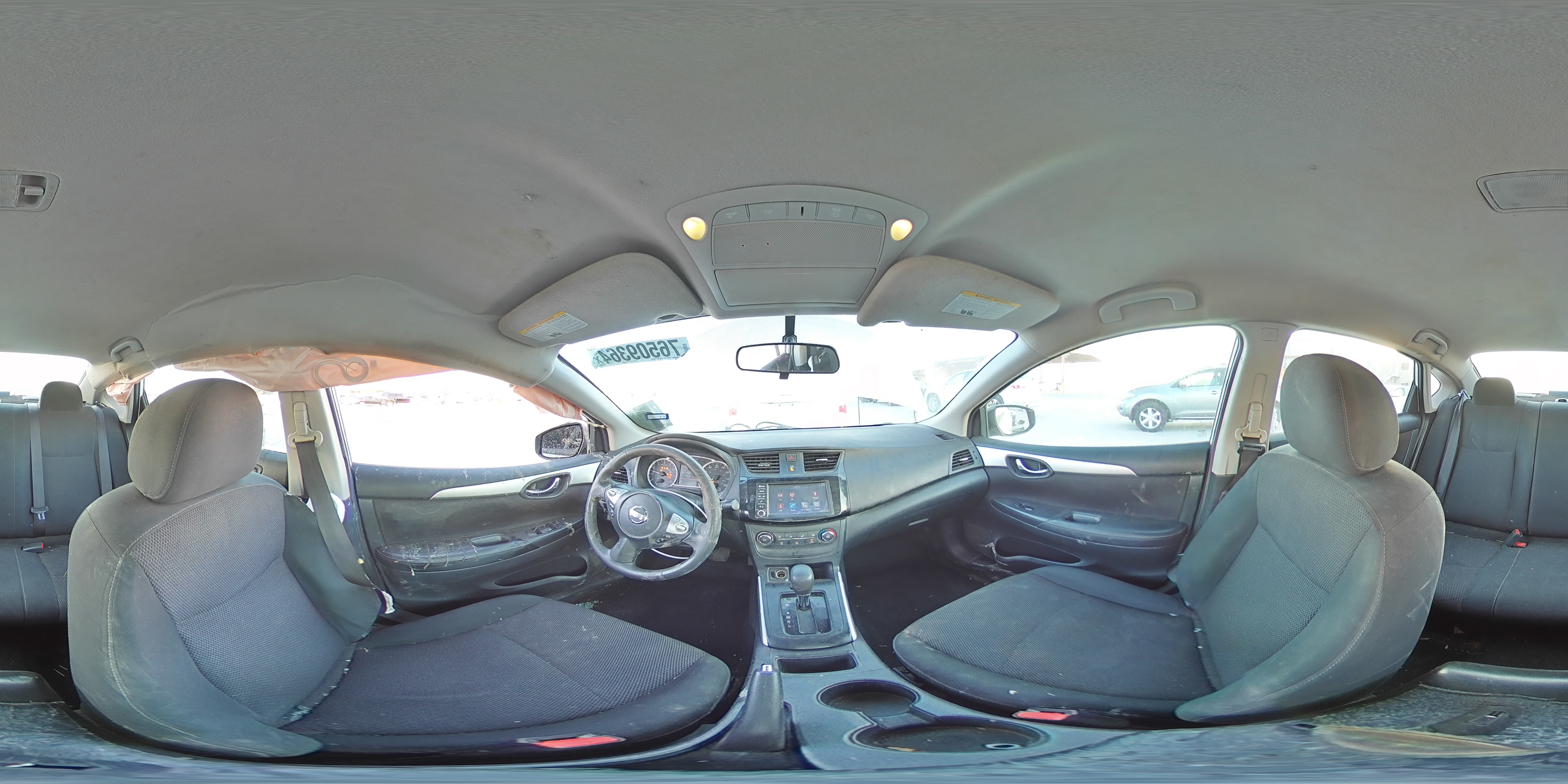 2019 Nissan Sentra VIN 3N1AB7AP1KY244190 Copart auction photo, front end / rear end damage thumbnail 24