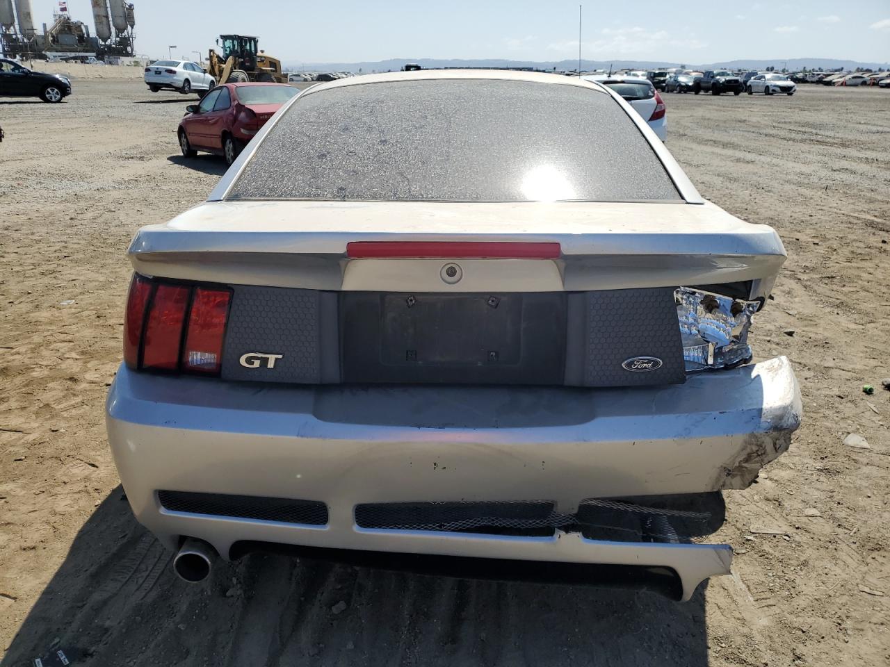 2001 Ford Mustang VIN 1FAFP40411F147139 Copart auction photo, rear end damage thumbnail 6