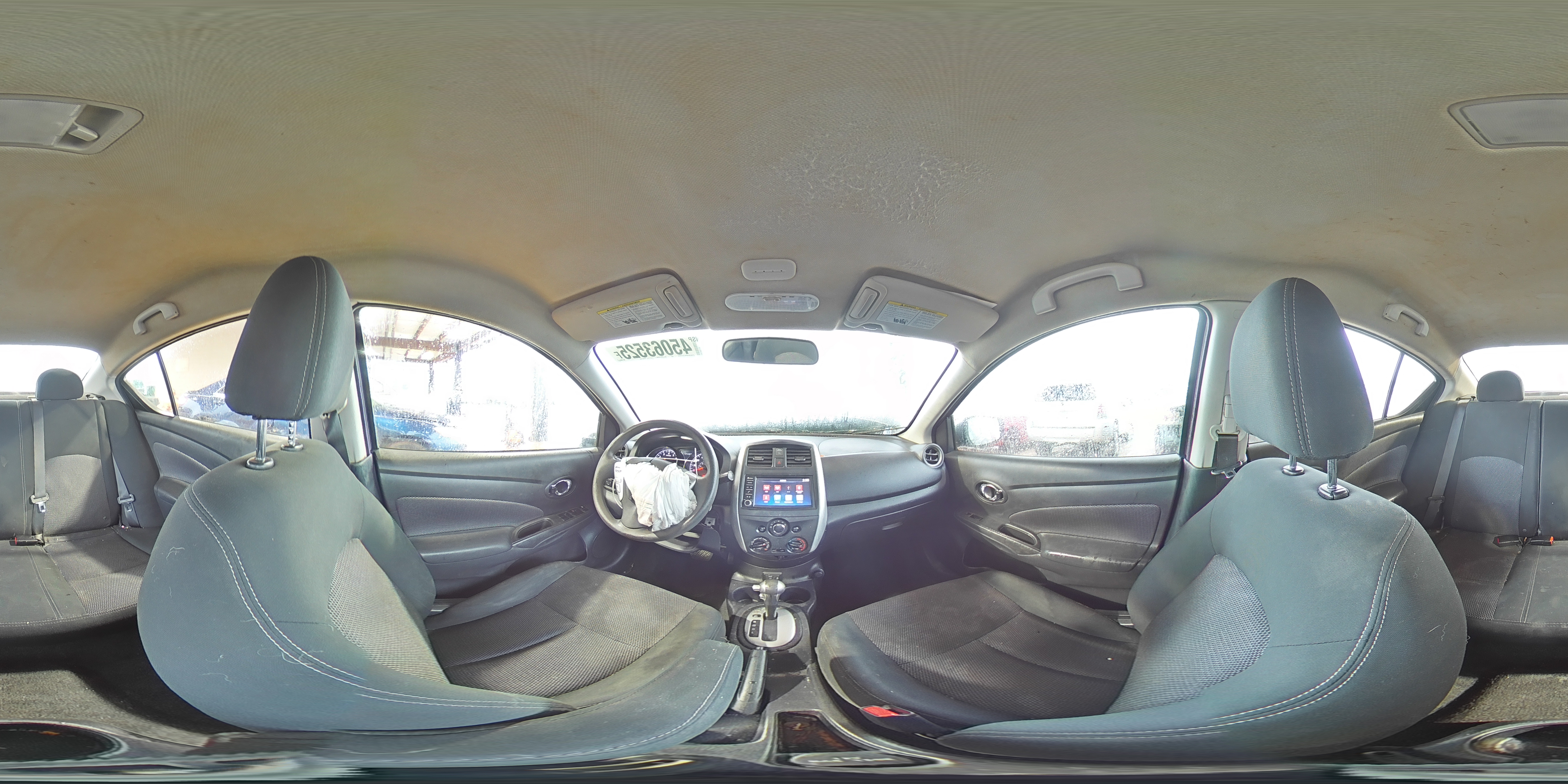 2019 Nissan Versa VIN 3N1CN7AP9KL842976 Copart auction photo, front end damage thumbnail 13