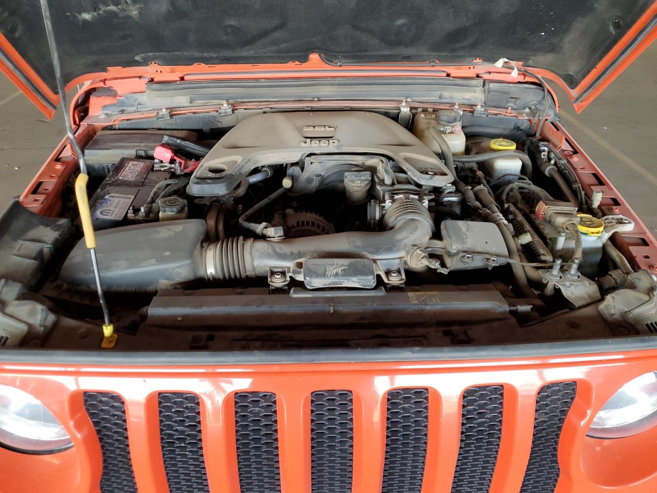 2018 Jeep Wrangler VIN 1C4HJXDG1JW292157 Copart auction photo, front end / rear end damage thumbnail 11