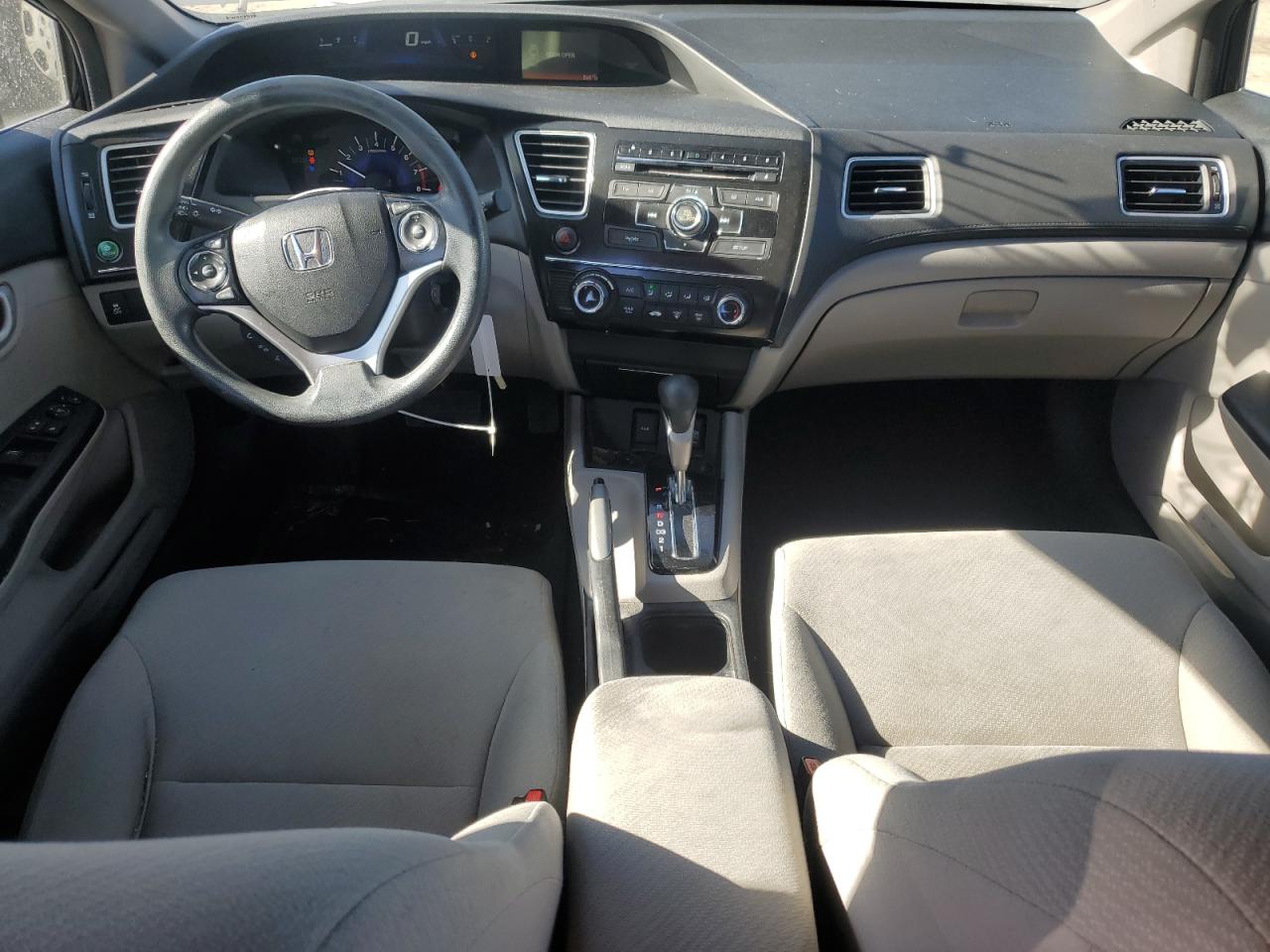 2013 Honda Civic VIN 2HGFB2F57DH599016 Copart auction photo, front end damage thumbnail 8
