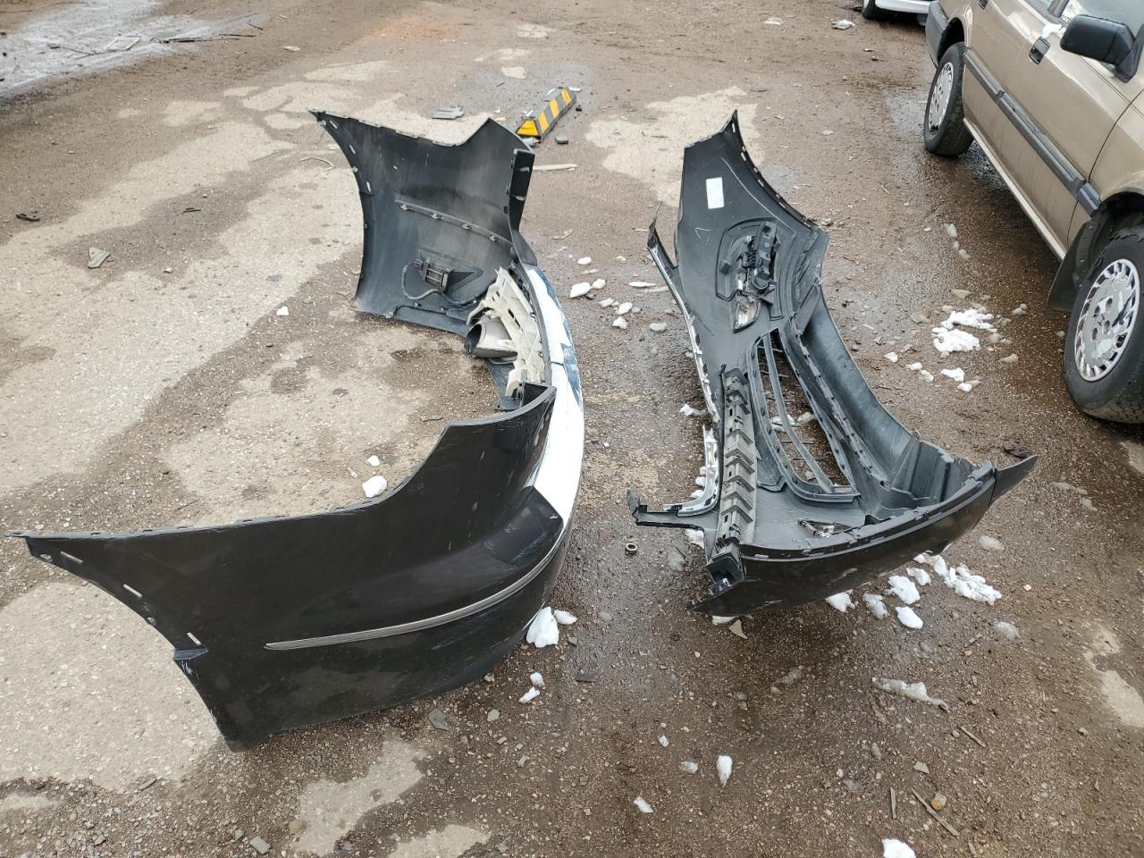 2013 Buick Enclave VIN 5GAKVCKDXDJ114083 Copart auction photo, front end / rear end damage thumbnail 13