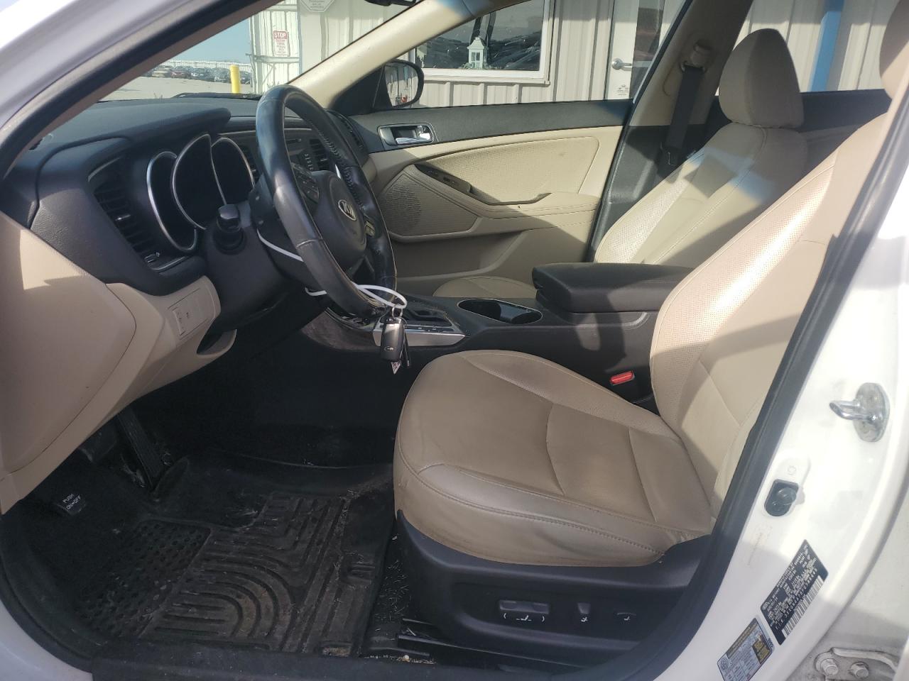 2015 KIA Optima VIN 5XXGN4A78FG386449 Copart auction photo, side damage thumbnail 7