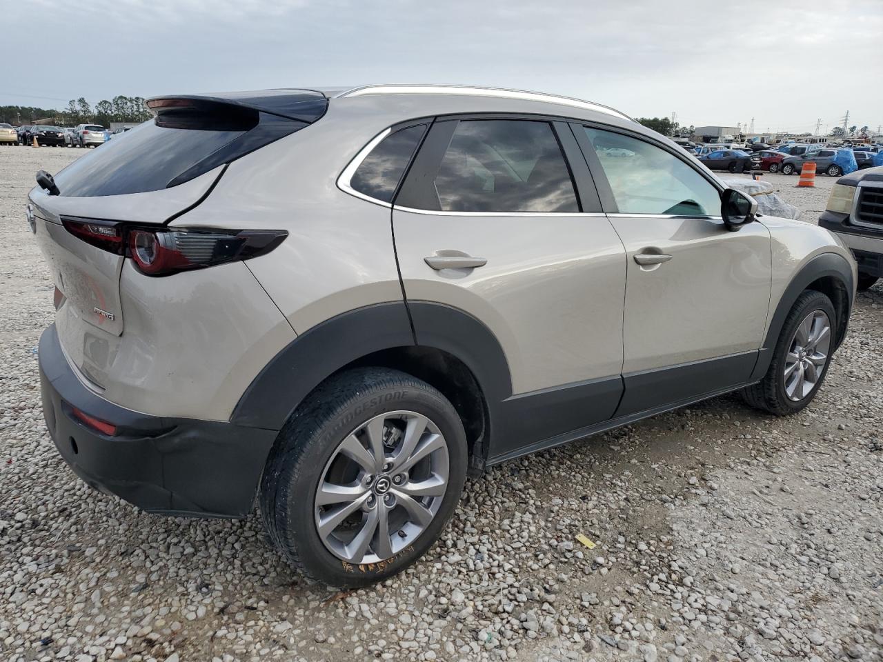 2023 Mazda CX-30 VIN 3MVDMBBM6PM567644 Copart auction photo, rear end / minor dent/scratches damage thumbnail 3