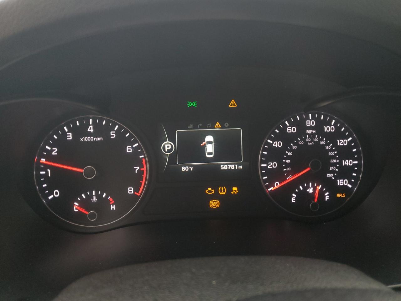 2016 KIA Optima VIN 5XXGW4L24GG073835 Copart auction photo, front end damage thumbnail 9
