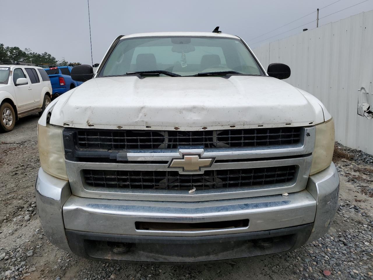 2008 Chevrolet Silverado VIN 1GCHC24K78E138831 Copart auction photo, side damage thumbnail 5