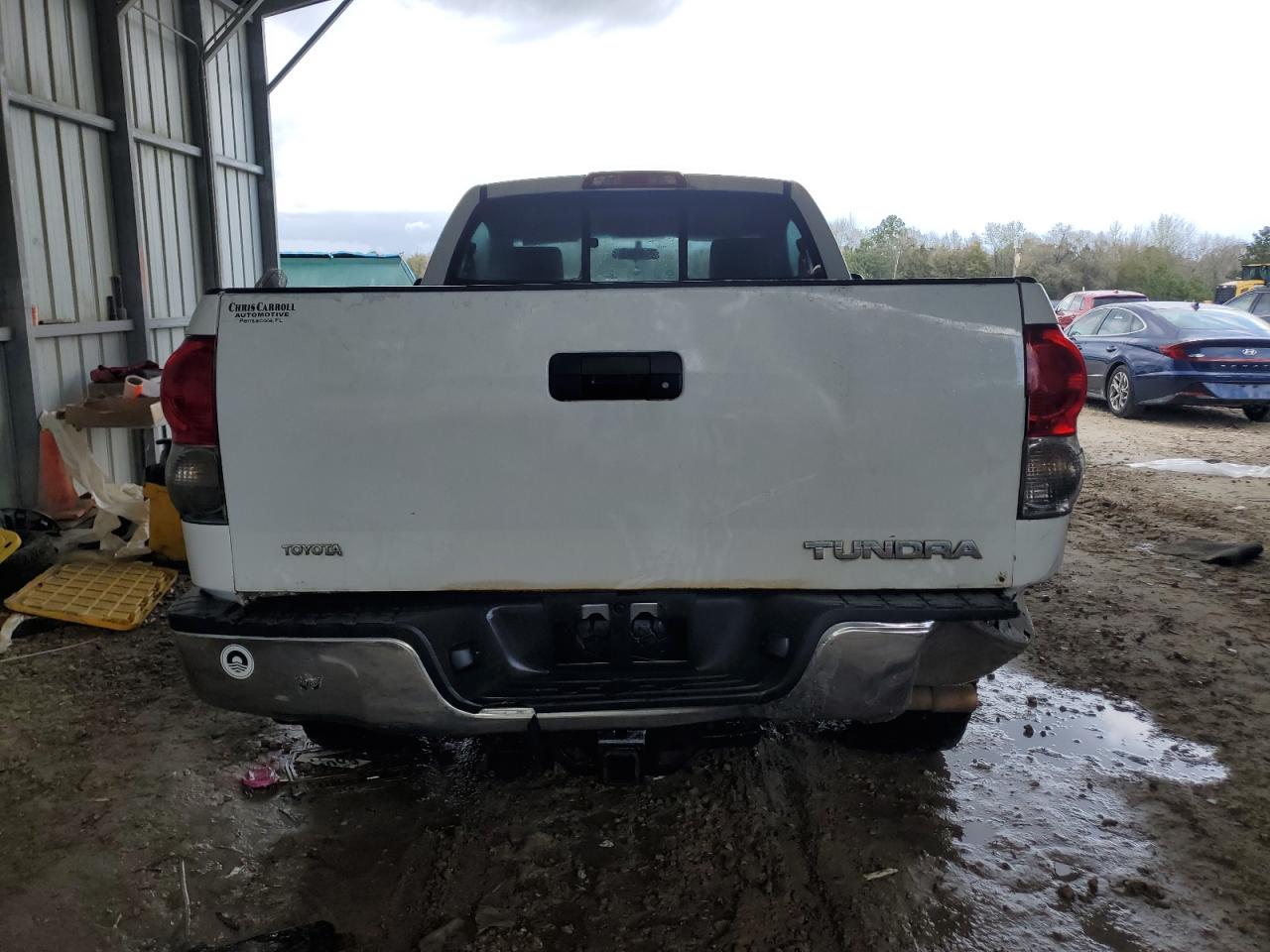 2007 Toyota Tundra VIN 5TFJT52127X001649 Copart auction photo, rear end damage thumbnail 6