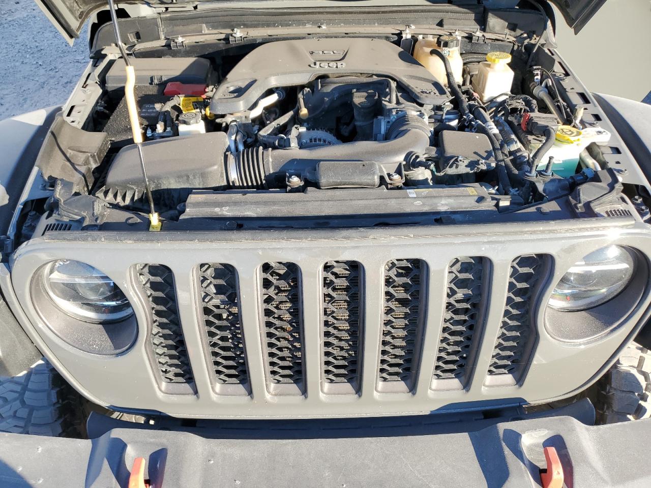 2021 Jeep Gladiator VIN 1C6JJTEG6ML567379 Copart auction photo, rear end damage thumbnail 11
