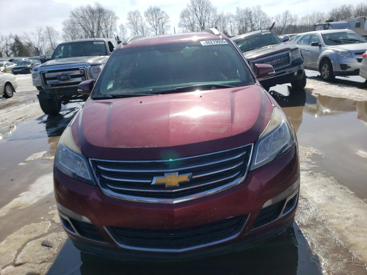 2015 Chevrolet Traverse VIN 1GNKVGKD2FJ140449 Copart auction photo, rear end damage thumbnail 5