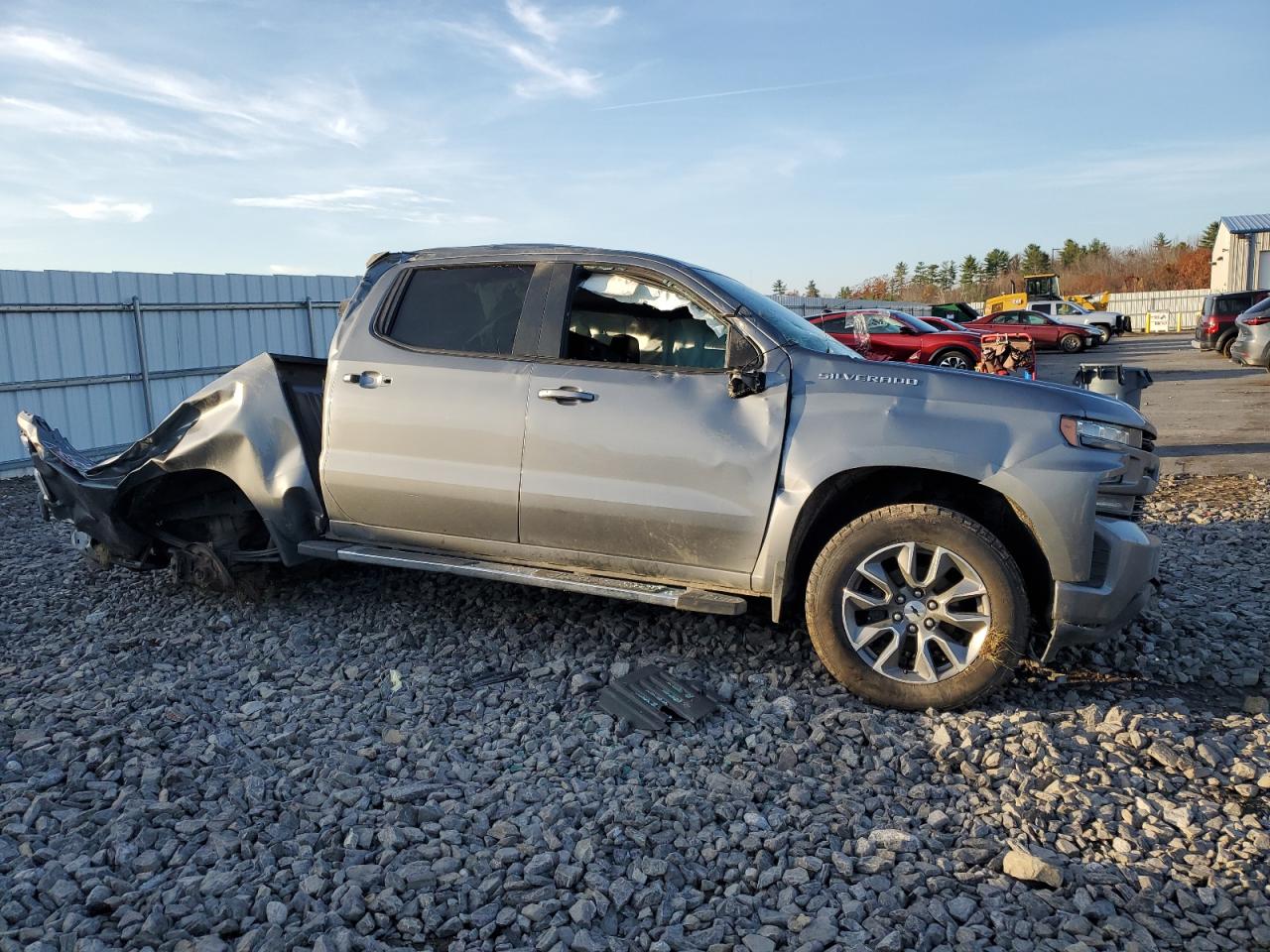 2019 Chevrolet Silverado VIN 1GCUYEED7KZ416435 Copart auction photo, all over damage thumbnail 4