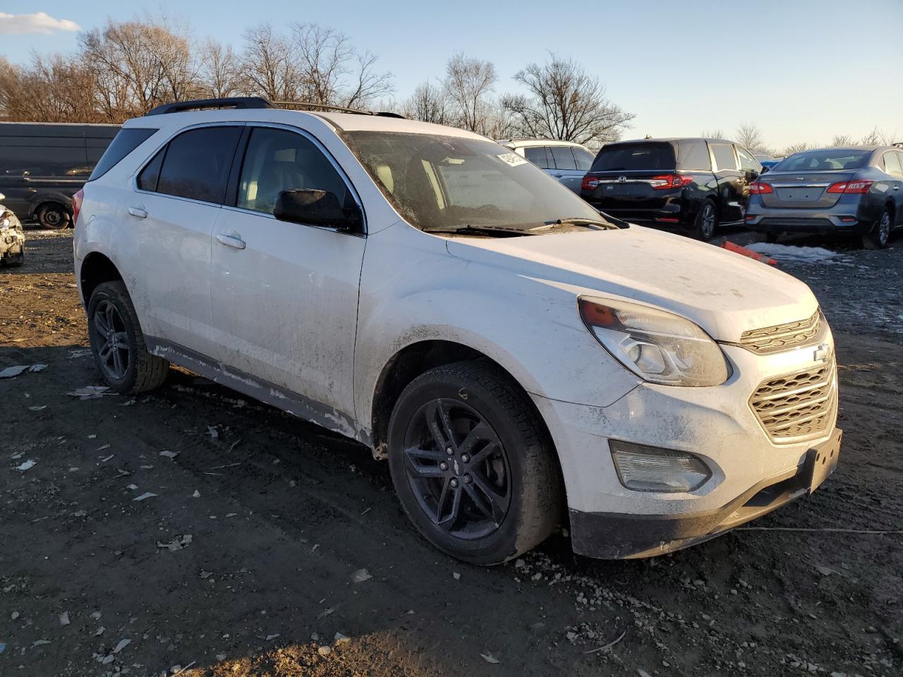 2017 Chevrolet Equinox VIN 2GNFLFEK8H6105491 Copart auction photo, undercarriage / side damage thumbnail 4