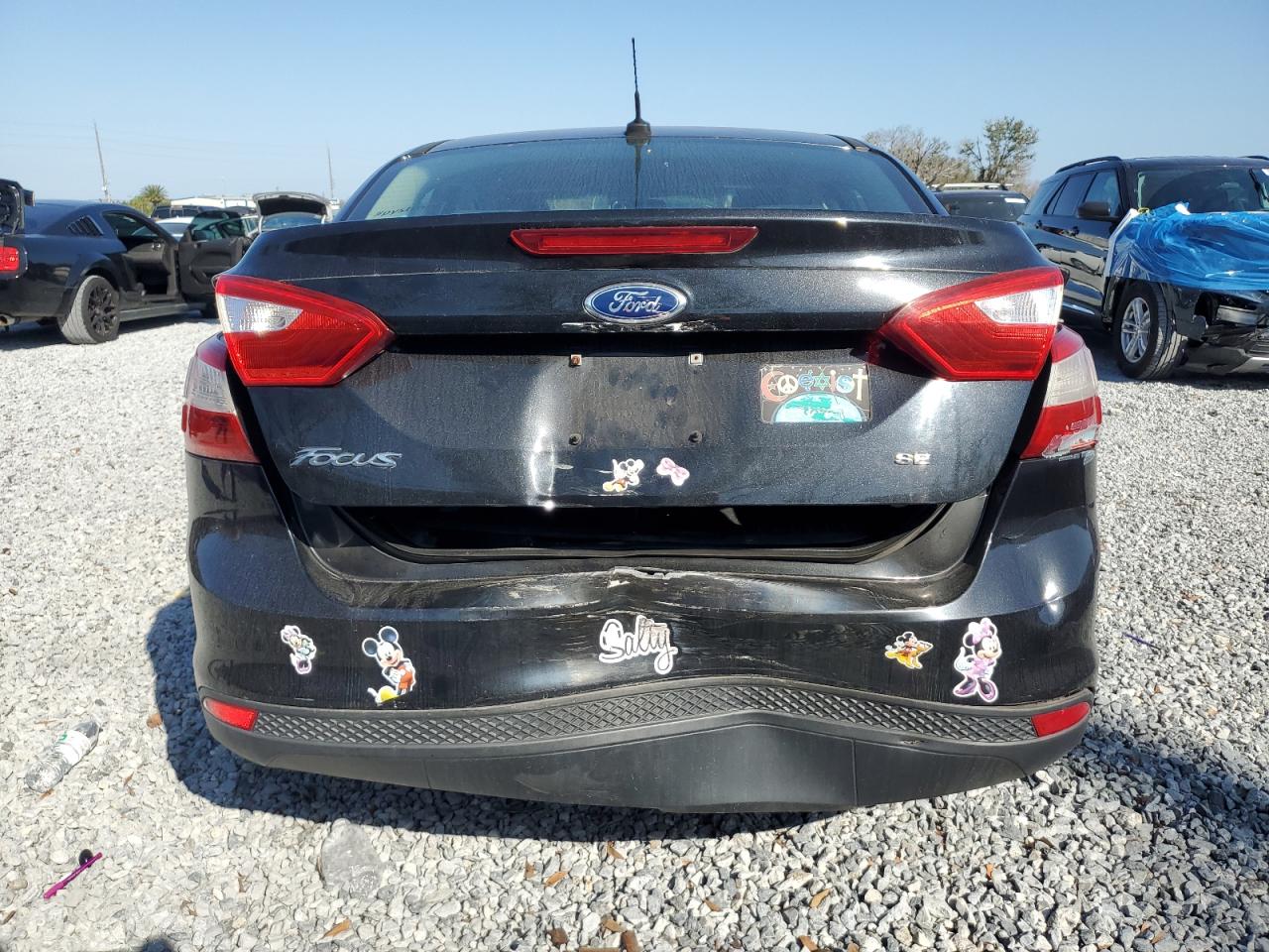 2012 Ford Focus VIN 1FAHP3H22CL374771 Copart auction photo, rear end damage thumbnail 6