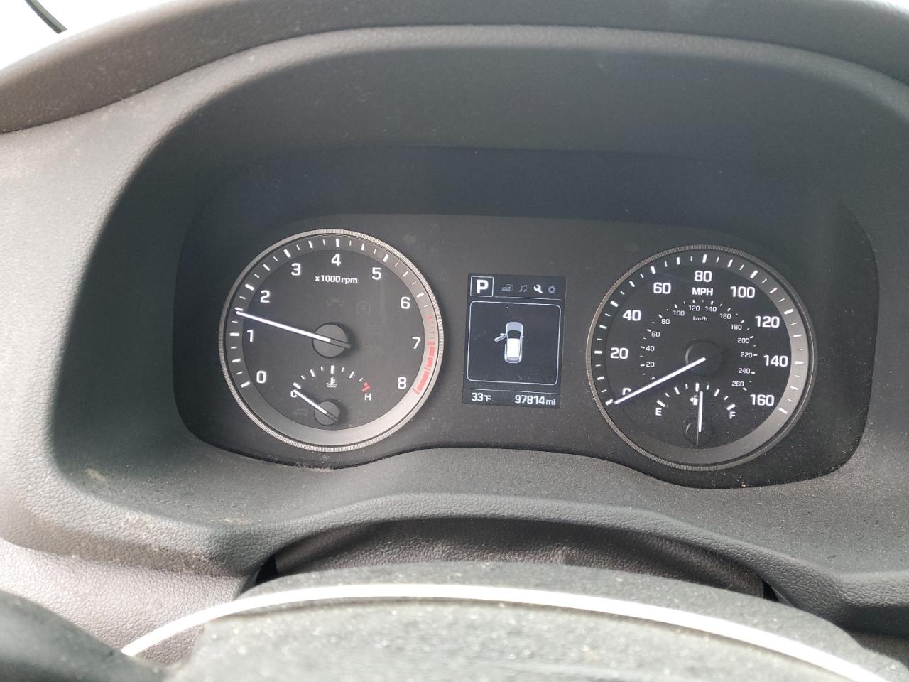 2017 Hyundai Tucson VIN KM8J33A49HU393625 Copart auction photo, rear end damage thumbnail 9