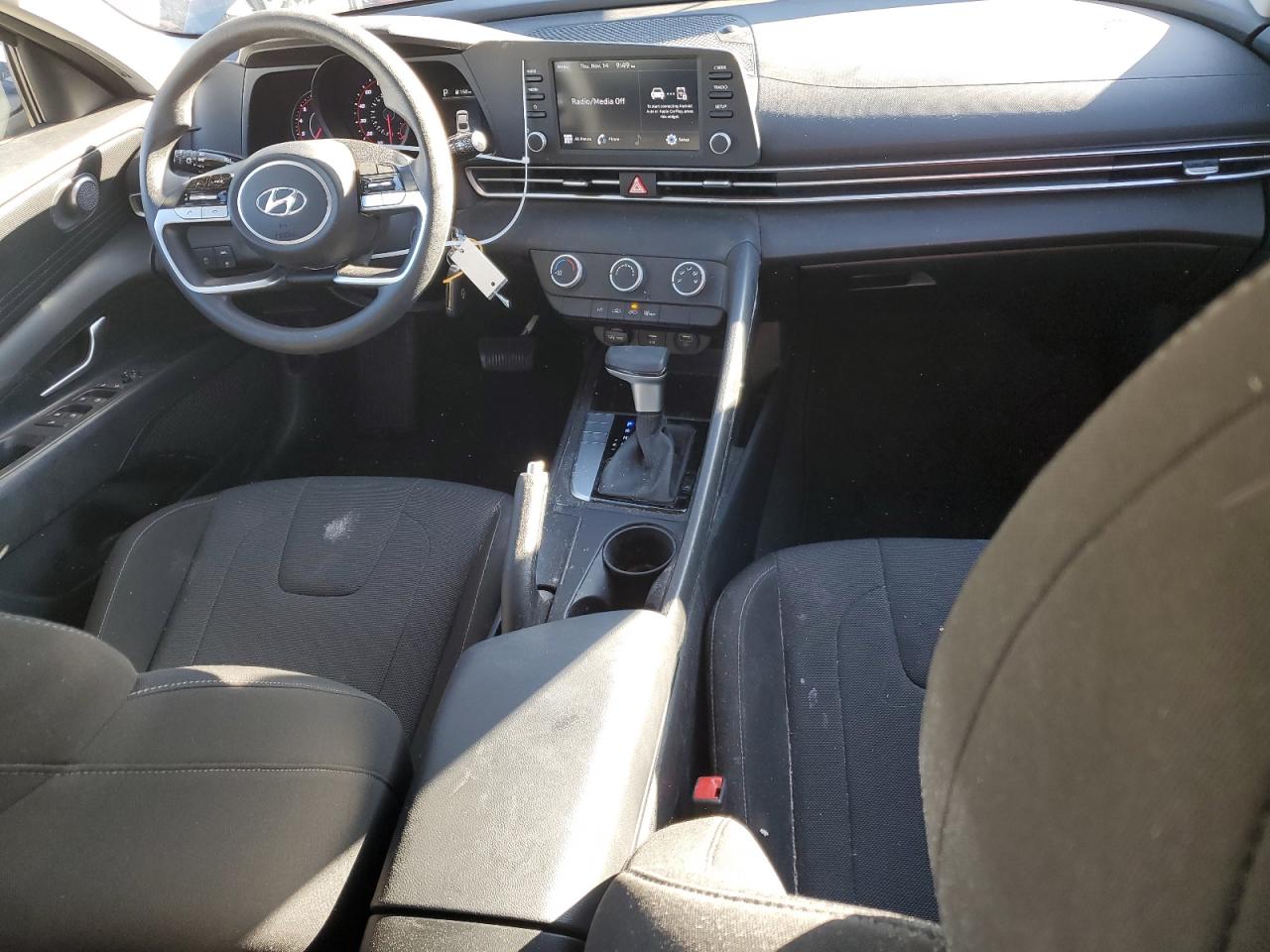 2021 Hyundai Elantra VIN KMHLL4AG5MU129191 Copart auction photo, front end / minor dent/scratches damage thumbnail 8