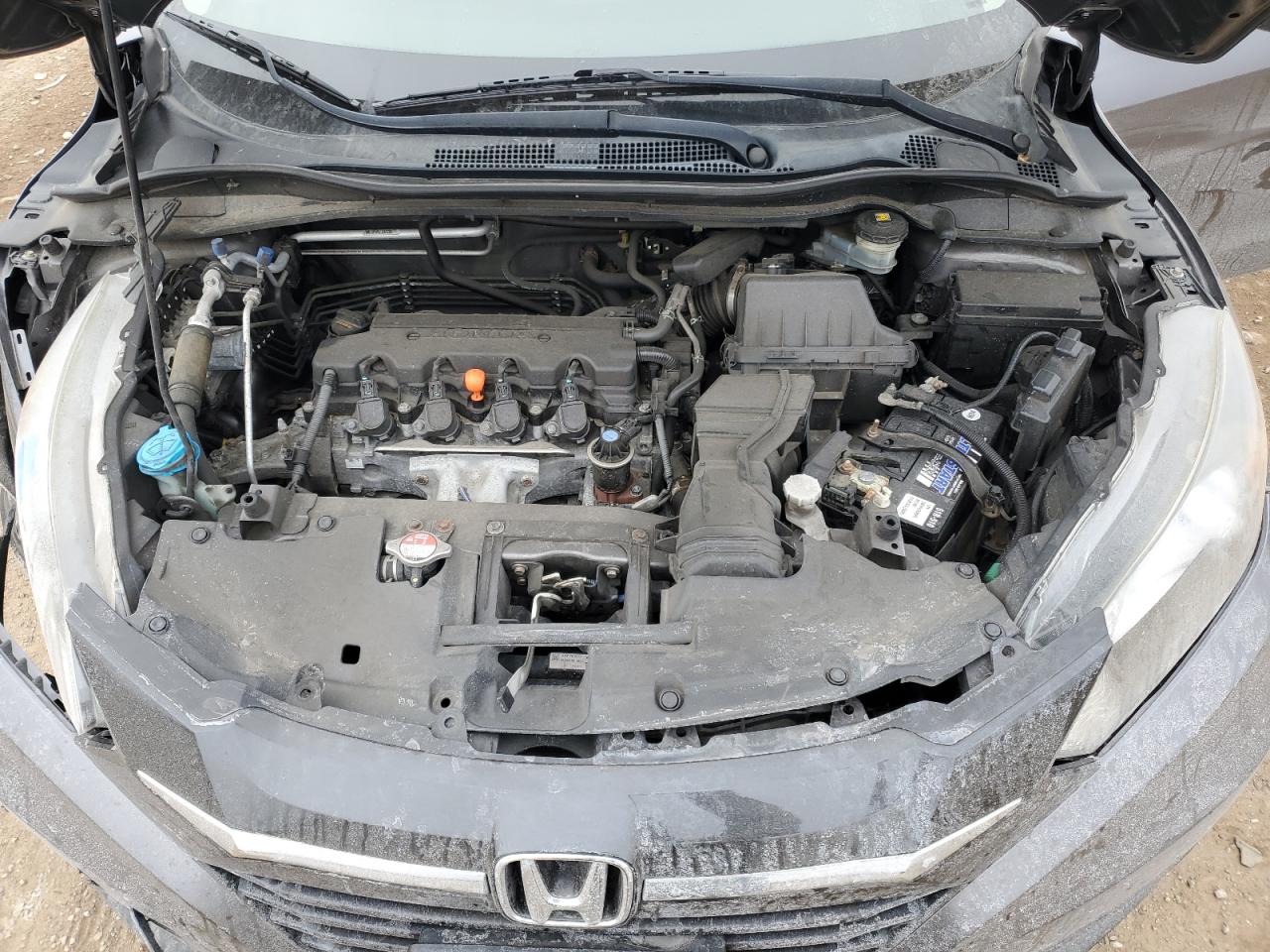 2016 Honda HR-V VIN 3CZRU6H58GM713339 Copart auction photo, front end damage thumbnail 12
