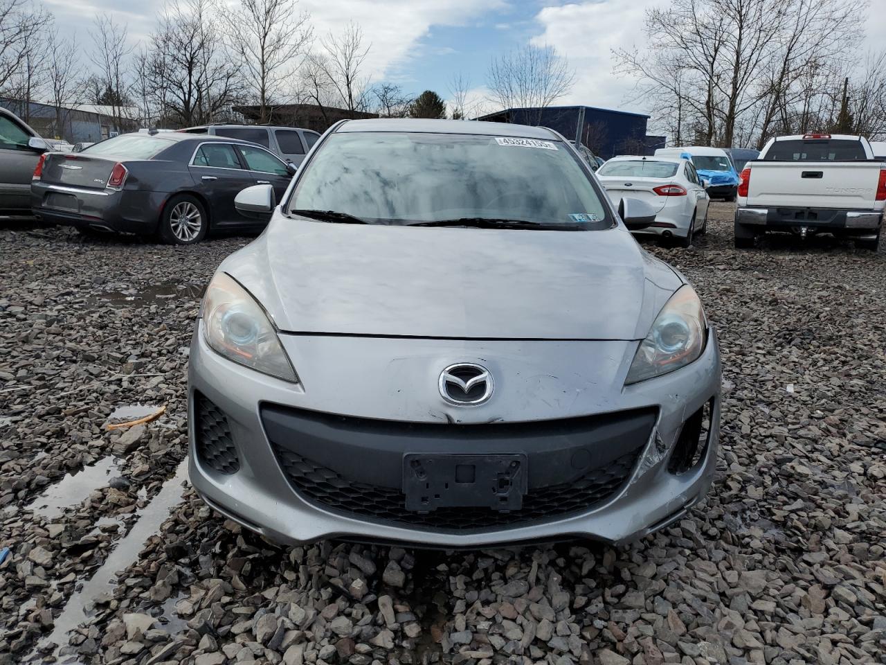 2012 Mazda 3 VIN JM1BL1V89C1539591 Copart auction photo, front end / water/flood damage thumbnail 5