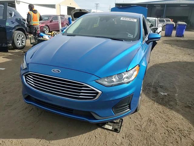 2020 Ford Fusion VIN 3FA6P0HD5LR113742 Copart auction photo, rear end damage thumbnail 10