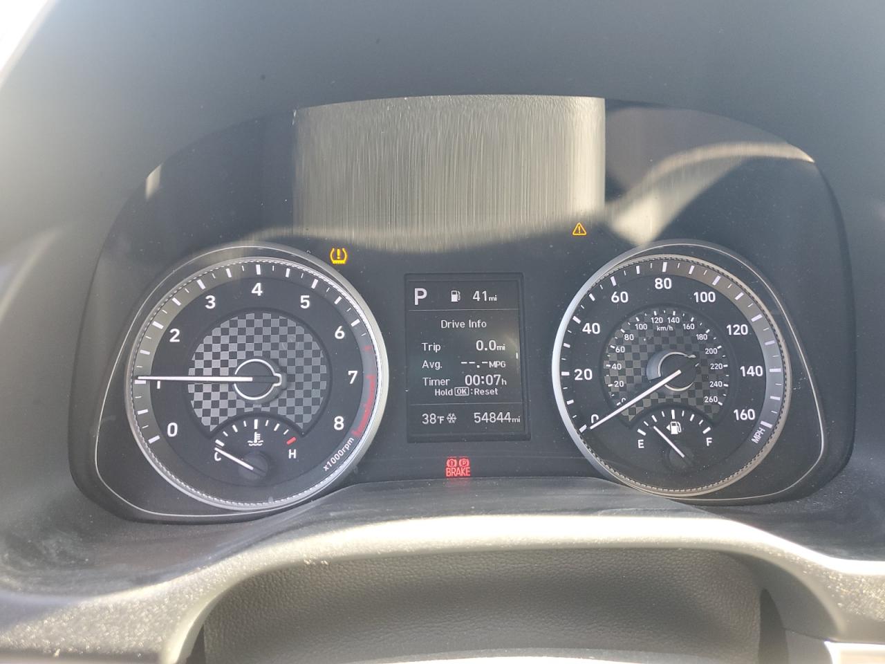 2020 Hyundai Elantra VIN KMHD84LF9LU066377 Copart auction photo, all over damage thumbnail 9
