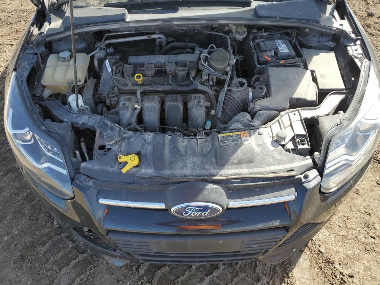 2013 Ford Focus VIN 1FADP3F29DL276310 Copart auction photo, mechanical / front end damage thumbnail 11