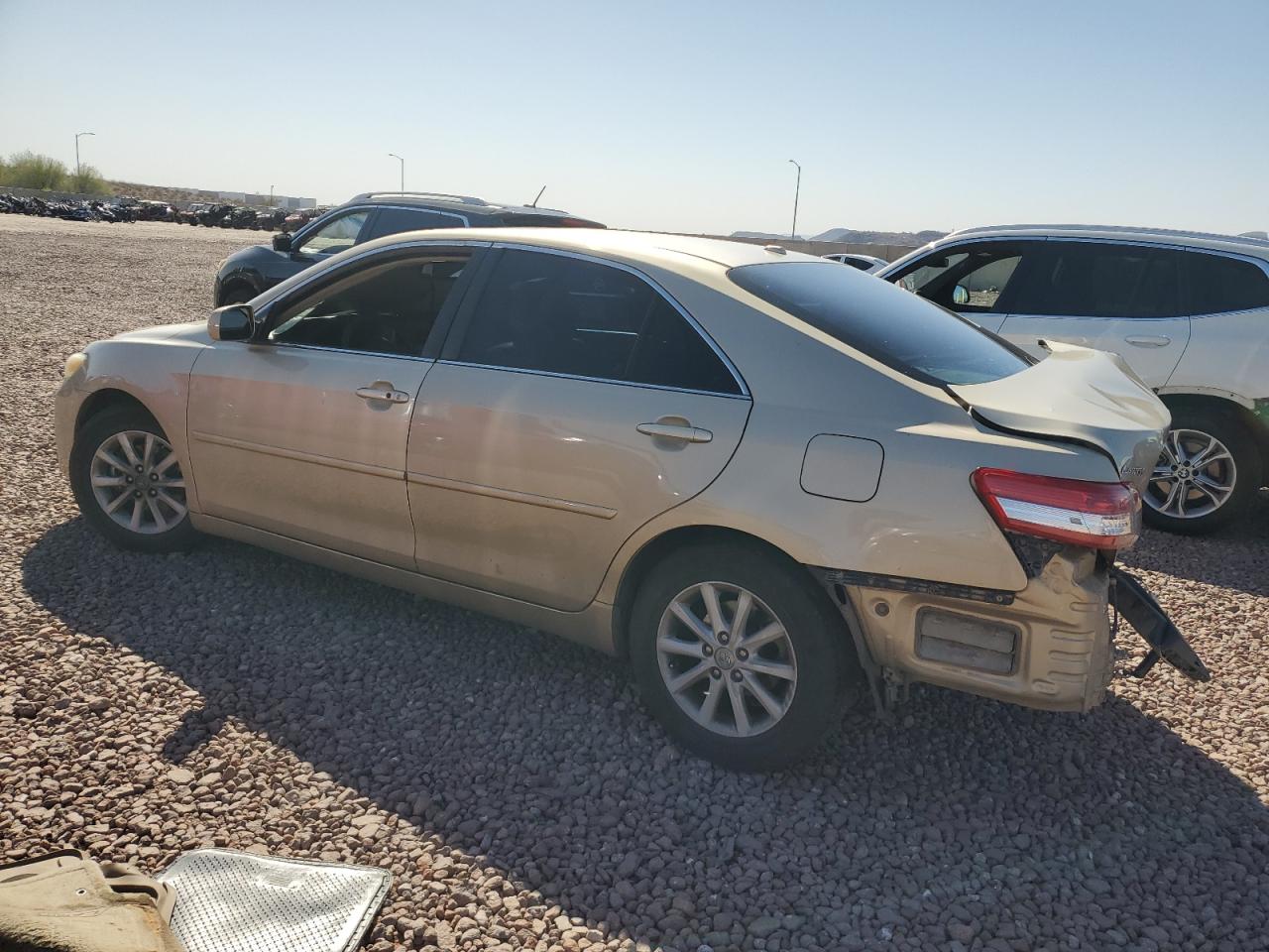 2010 Toyota Camry VIN 4T4BF3EK8AR047713 Copart auction photo, rear end / side damage thumbnail 2