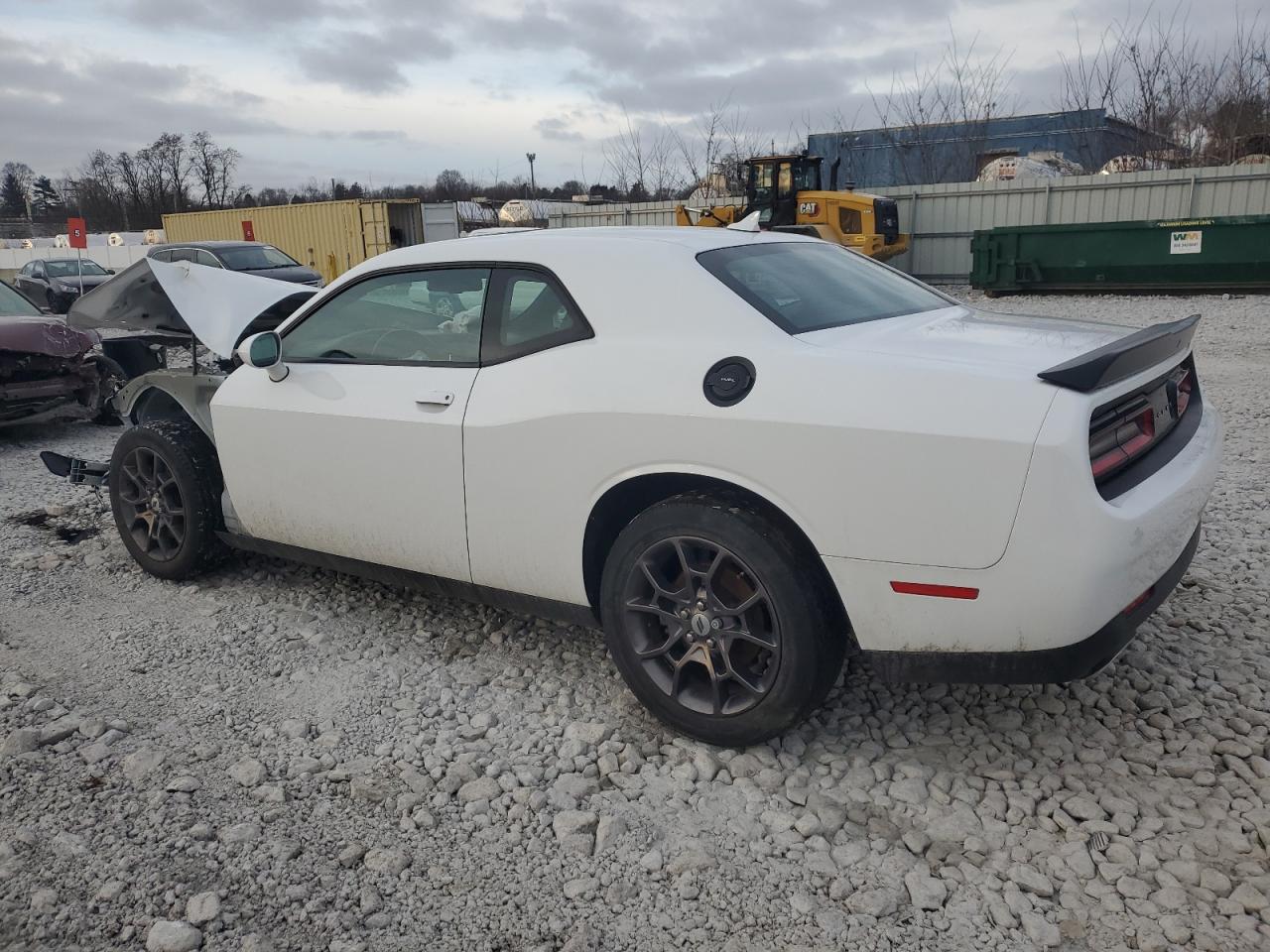 2018 Dodge Challenger VIN 2C3CDZGG3JH311805 Copart auction photo, front end / side damage thumbnail 2