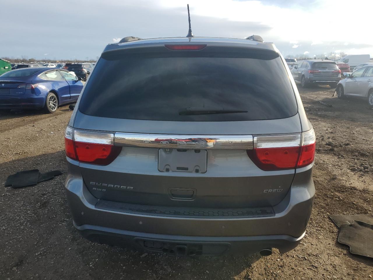 2012 Dodge Durango VIN 1C4RDJDG0CC271765 Copart auction photo, front end / minor dent/scratches damage thumbnail 6