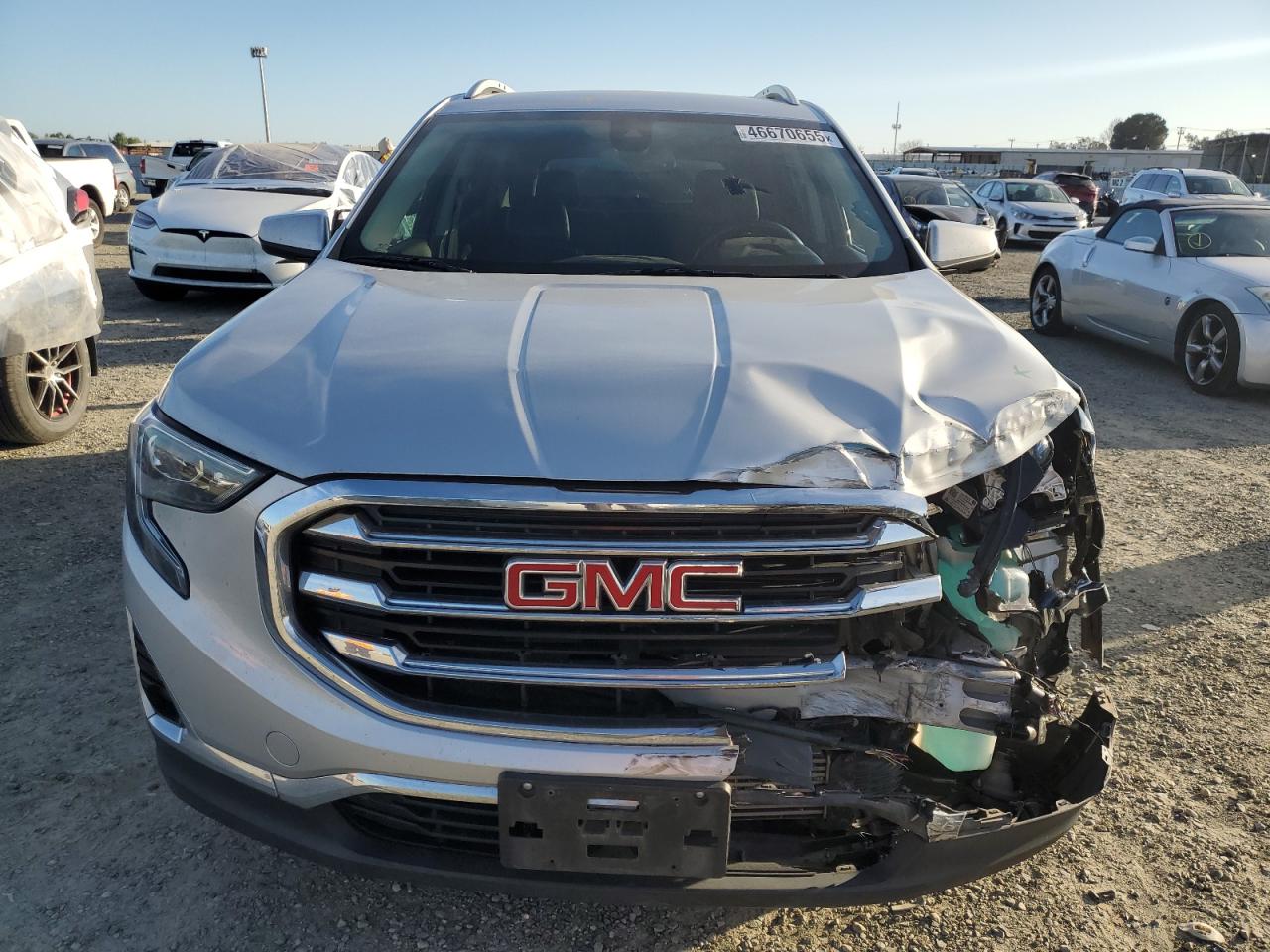 2020 GMC Terrain VIN 3GKALVEV9LL255447 Copart auction photo, front end / rear end damage thumbnail 5