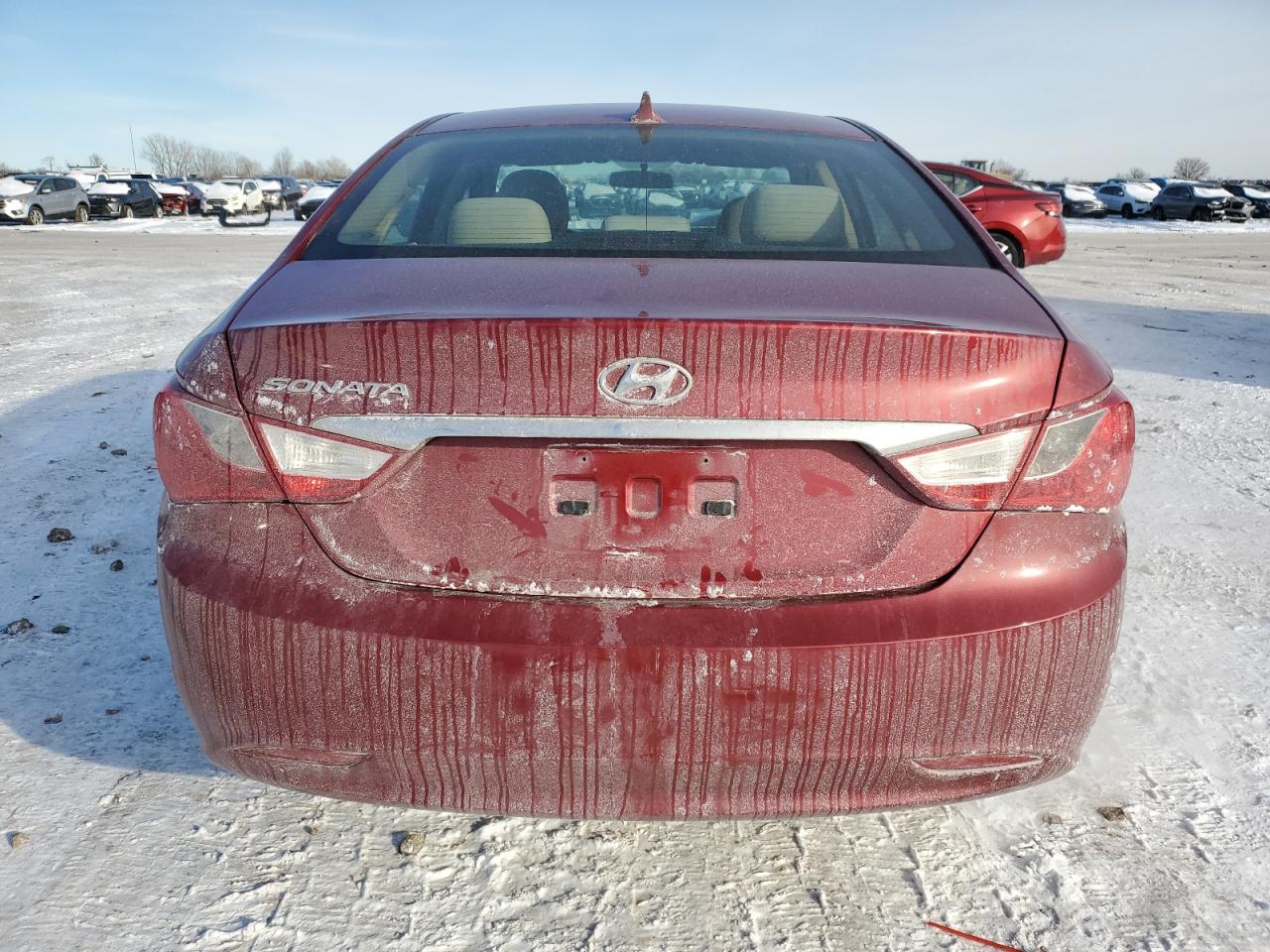 2011 Hyundai Sonata VIN 5NPEB4AC8BH073347 Copart auction photo, front end / side damage thumbnail 6