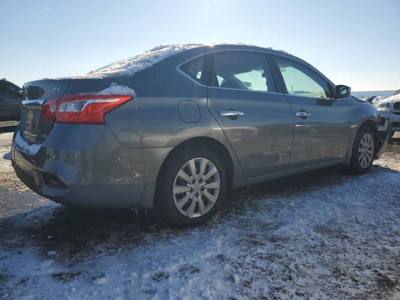 2017 Nissan Sentra VIN 3N1AB7AP5HY341126 Copart auction photo, front end / rear end damage thumbnail 3
