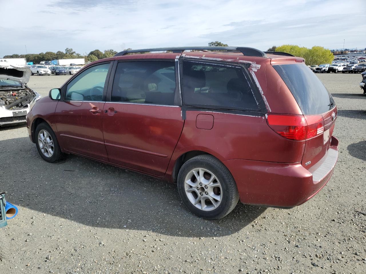 2004 Toyota Sienna VIN 5TDZA23C24S178873 Copart auction photo, side damage thumbnail 2