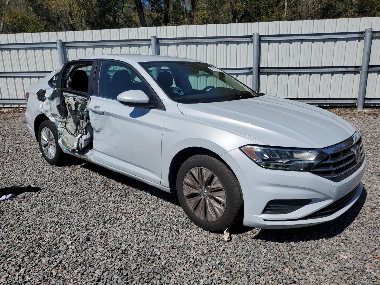2019 Volkswagen Jetta VIN 3VWC57BU3KM032056 Copart auction photo, side damage thumbnail 4