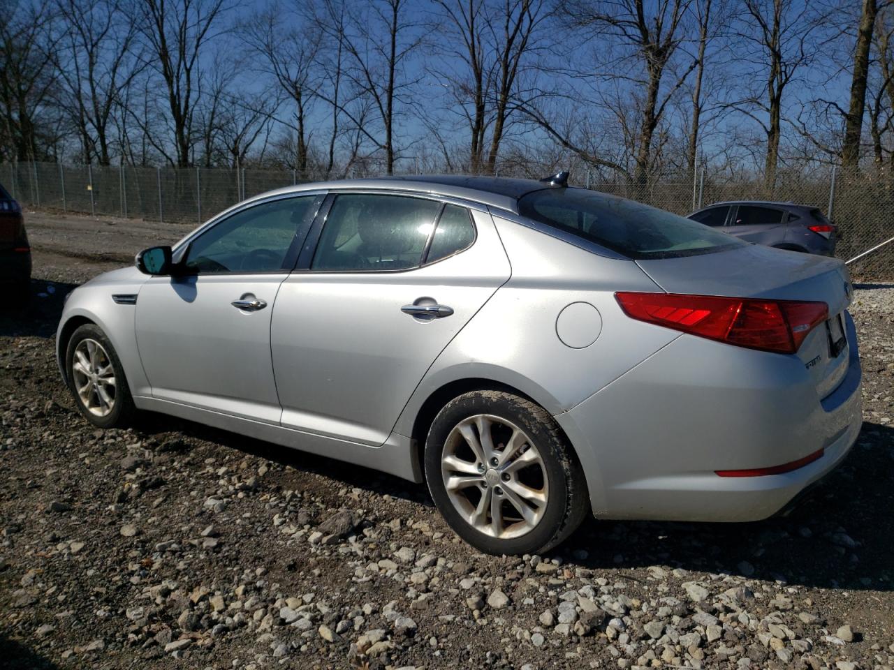 2013 KIA Optima VIN 5XXGN4A77DG138156 Copart auction photo, front end damage thumbnail 2