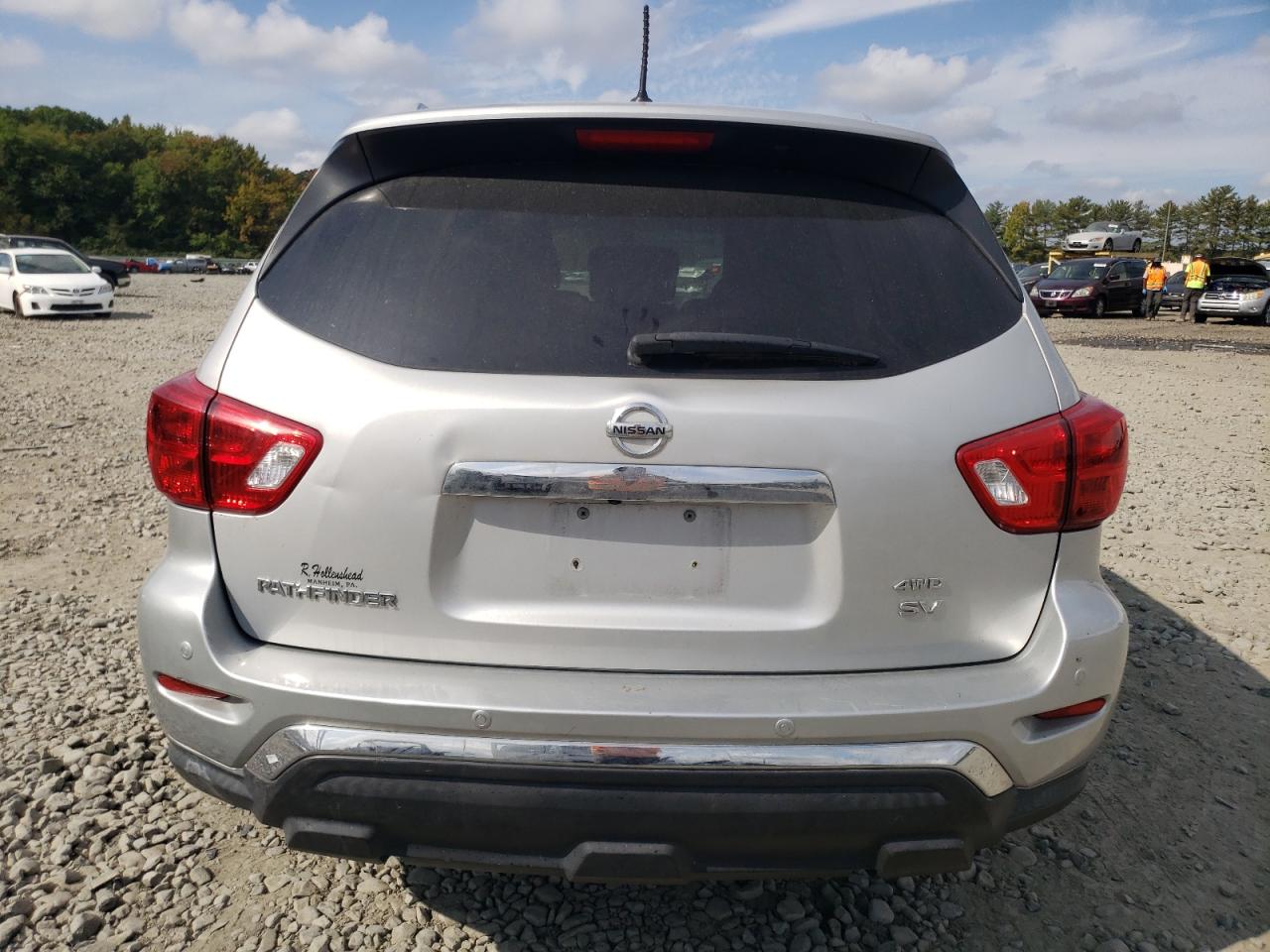 2018 Nissan Pathfinder VIN 5N1DR2MM9JC624696 Copart auction photo, front end damage thumbnail 6