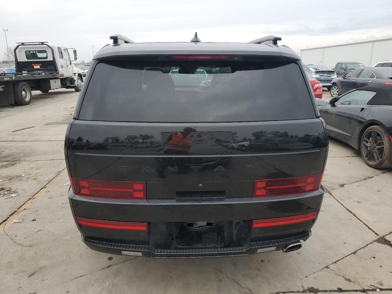 2025 Hyundai Santa Fe VIN 5NMP5DGL2SH077446 Copart auction photo, front end damage thumbnail 6